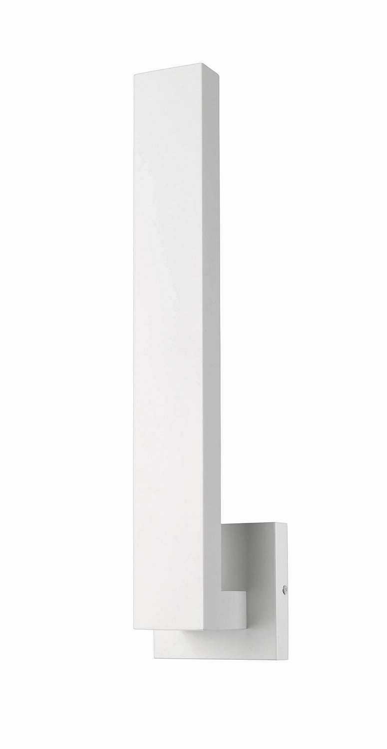 Edge LED Outdoor Wall Mount White
