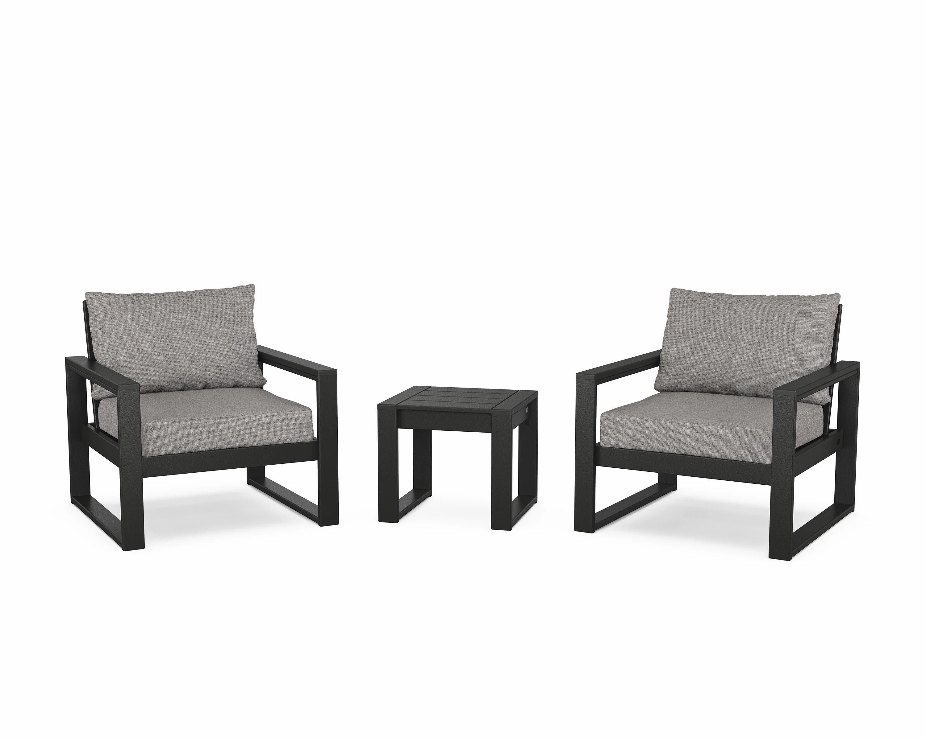 EDGE Sectional 3-Piece Deep Seating Set