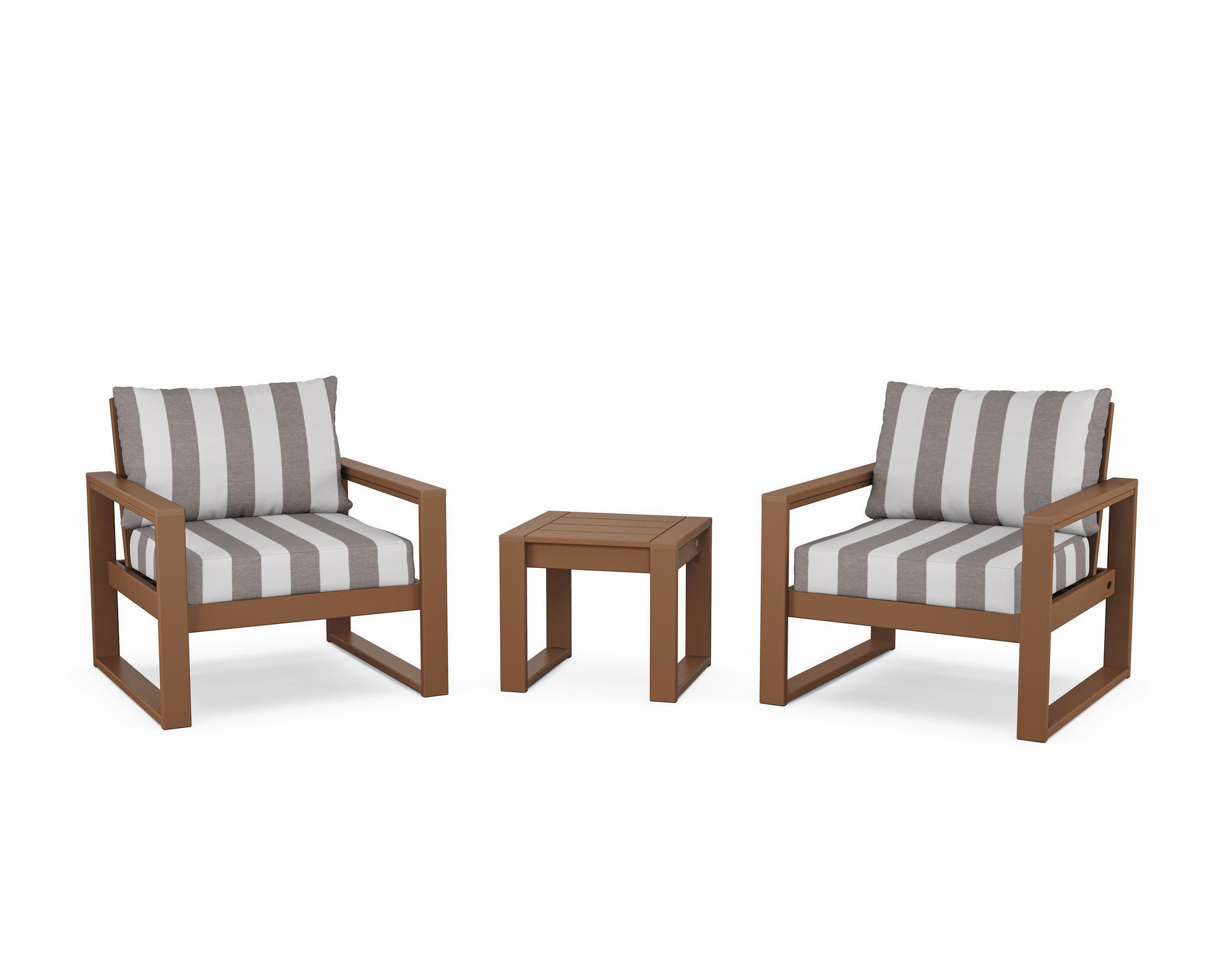 EDGE Sectional 3-Piece Deep Seating Set