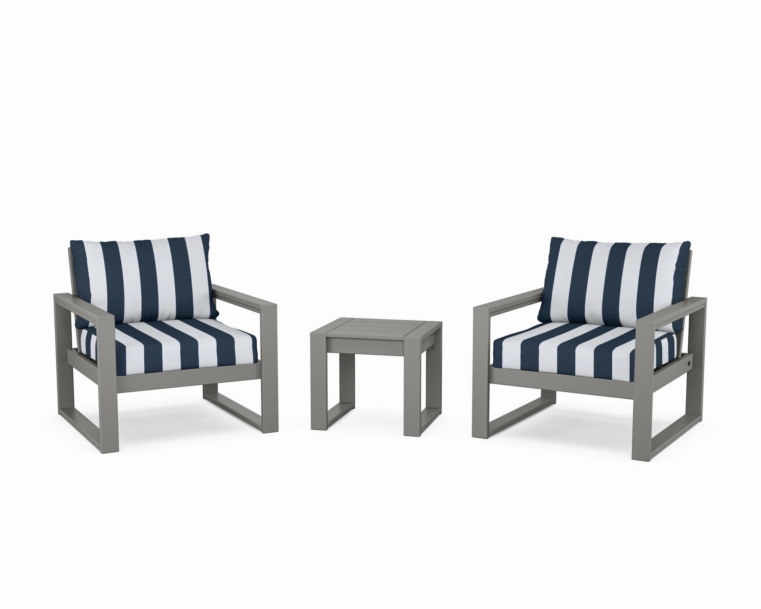 EDGE Sectional 3-Piece Deep Seating Set