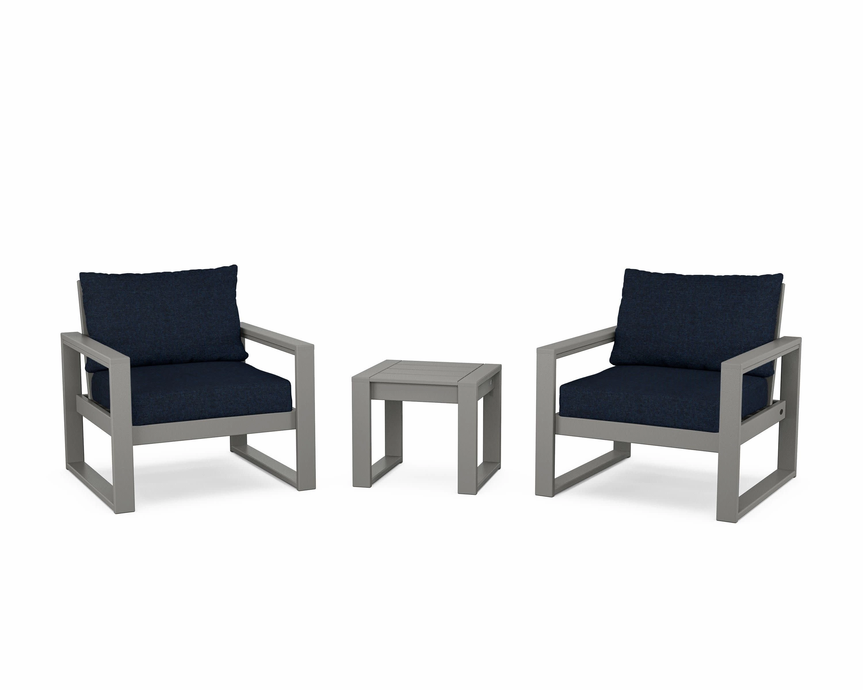 EDGE Sectional 3-Piece Deep Seating Set