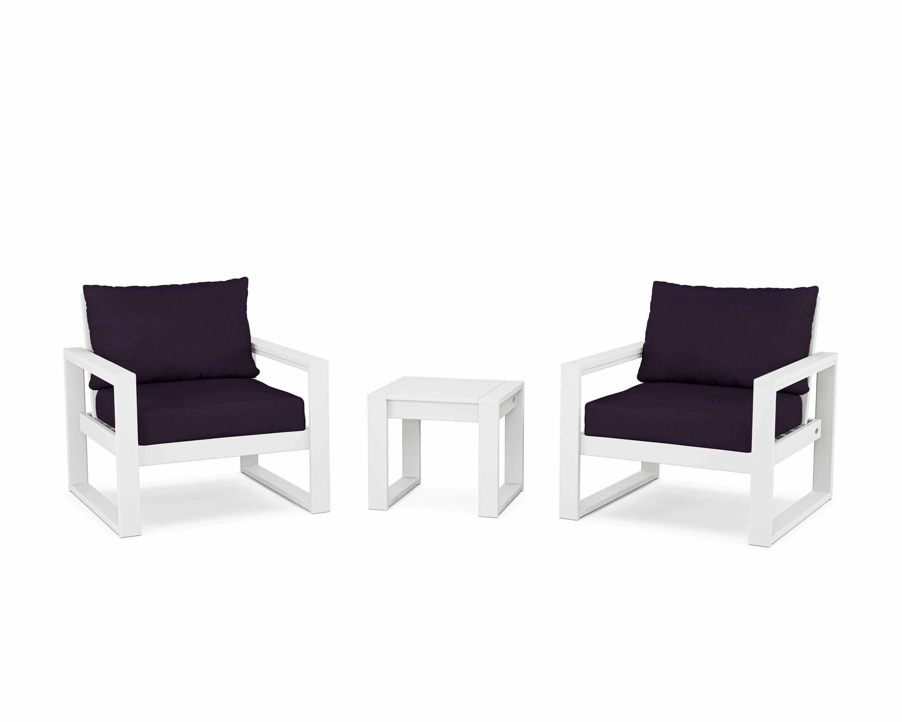 EDGE Sectional 3-Piece Deep Seating Set
