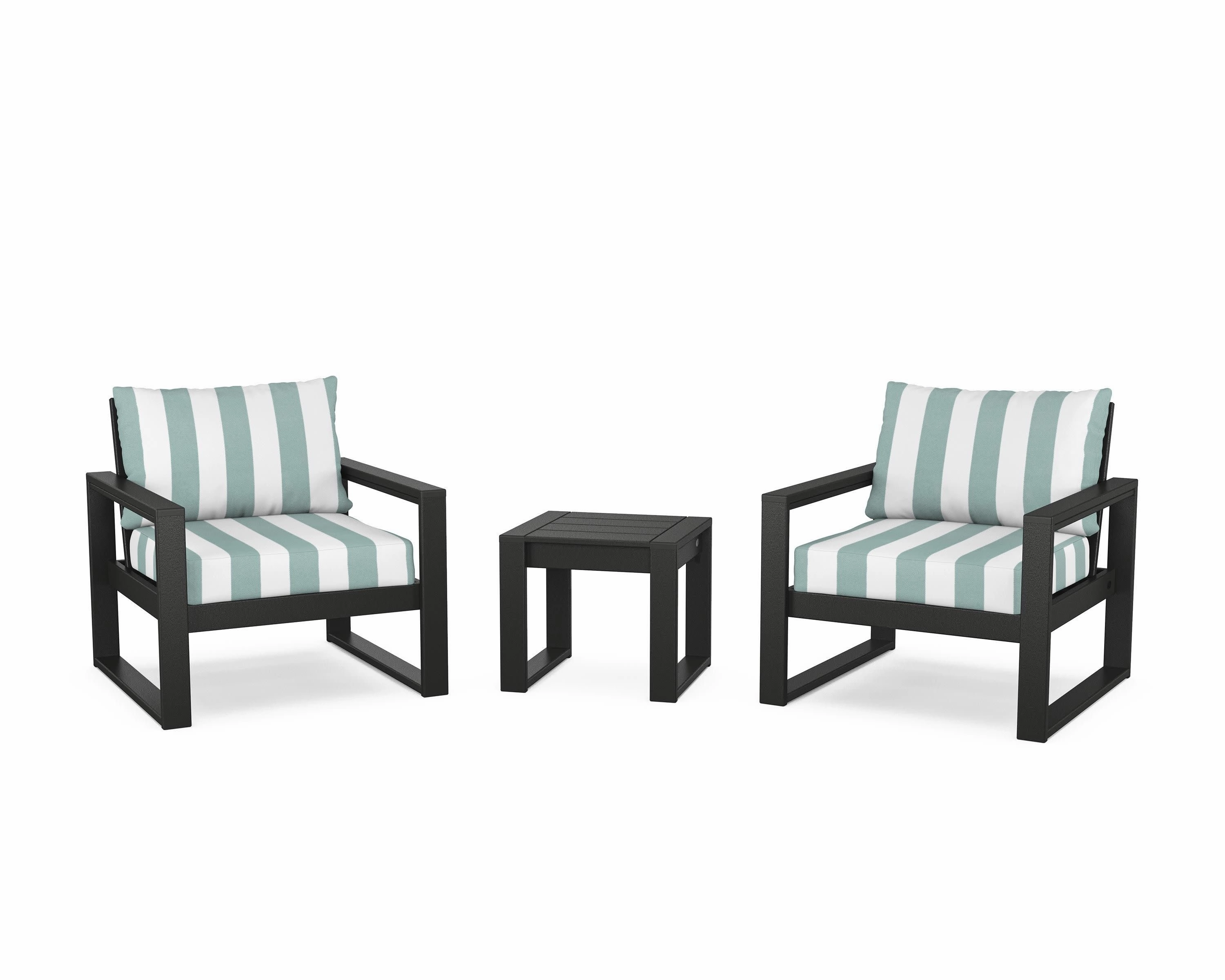 EDGE Sectional 3-Piece Deep Seating Set