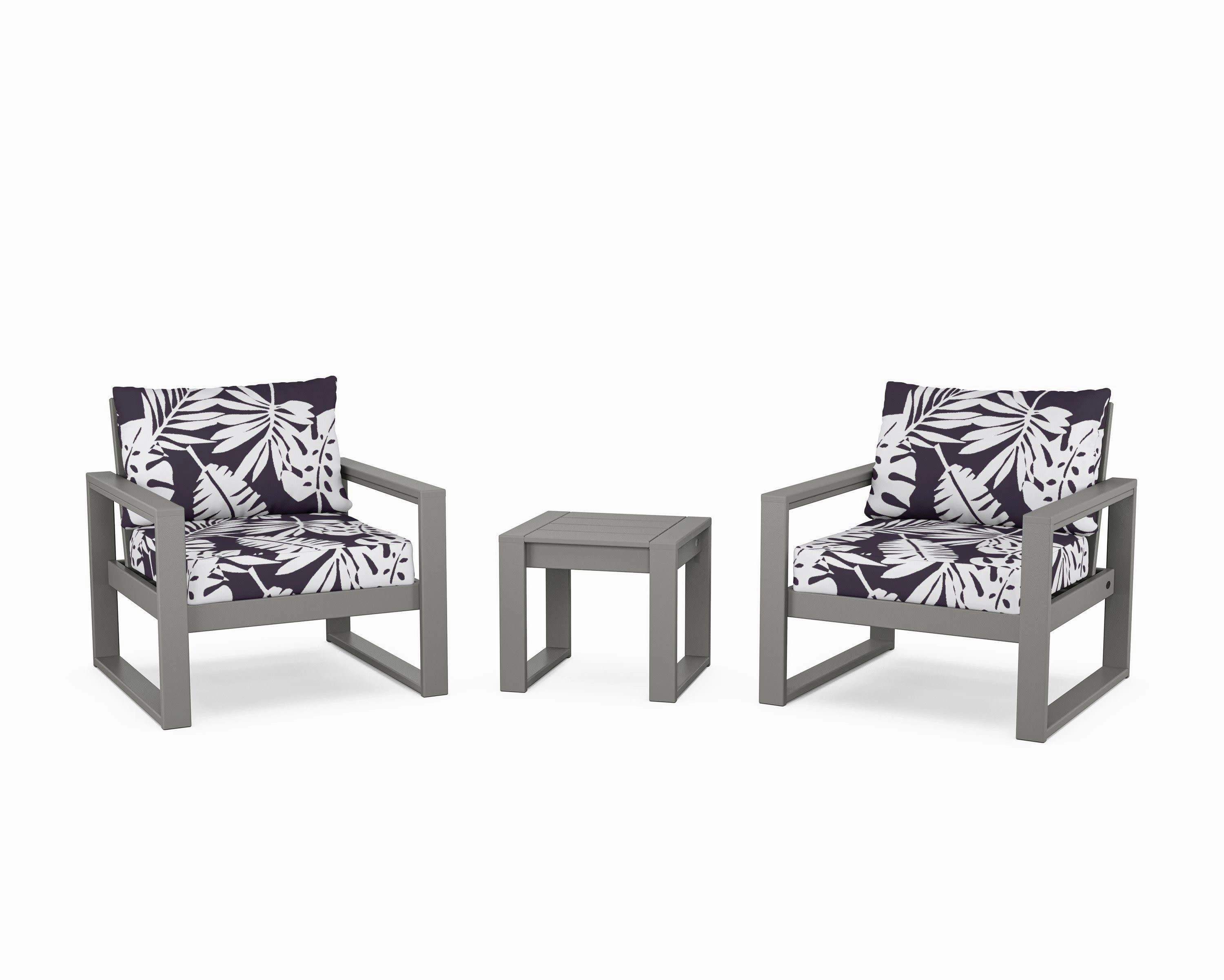EDGE Sectional 3-Piece Deep Seating Set
