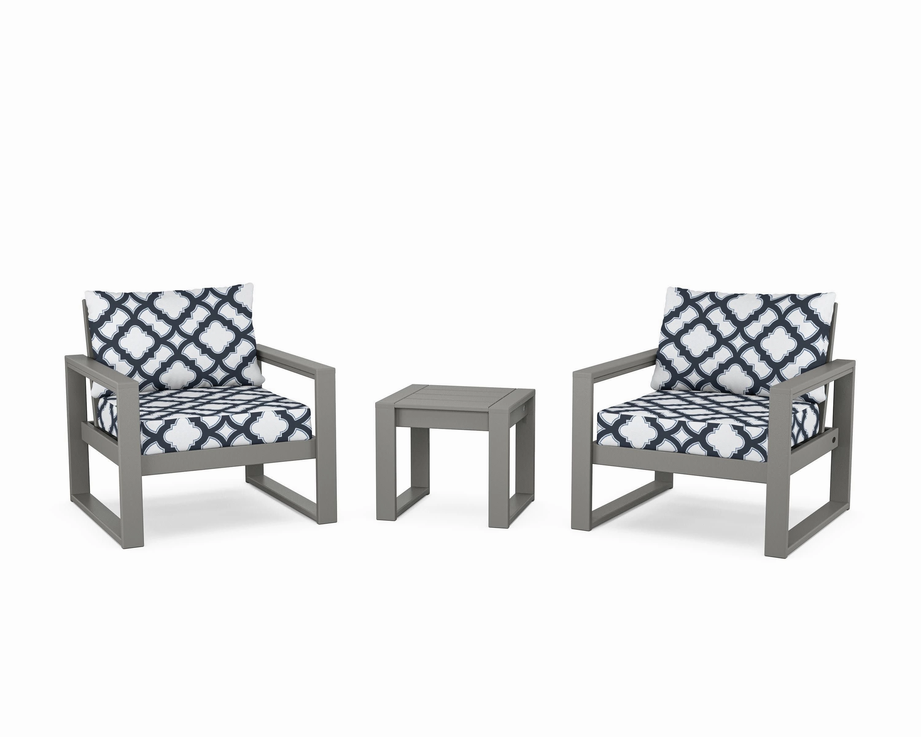 EDGE Sectional 3-Piece Deep Seating Set