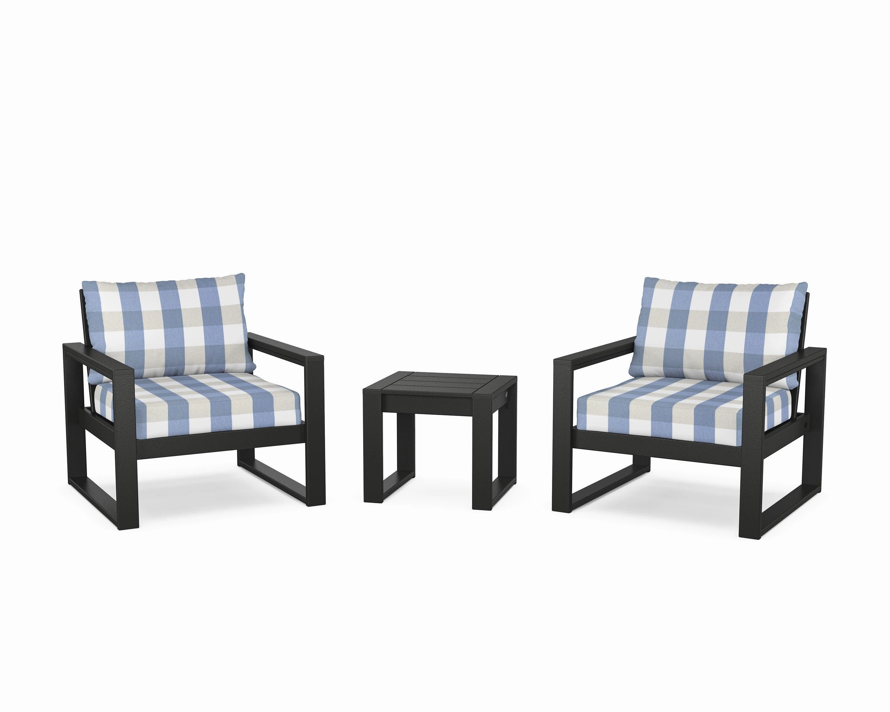 EDGE Sectional 3-Piece Deep Seating Set