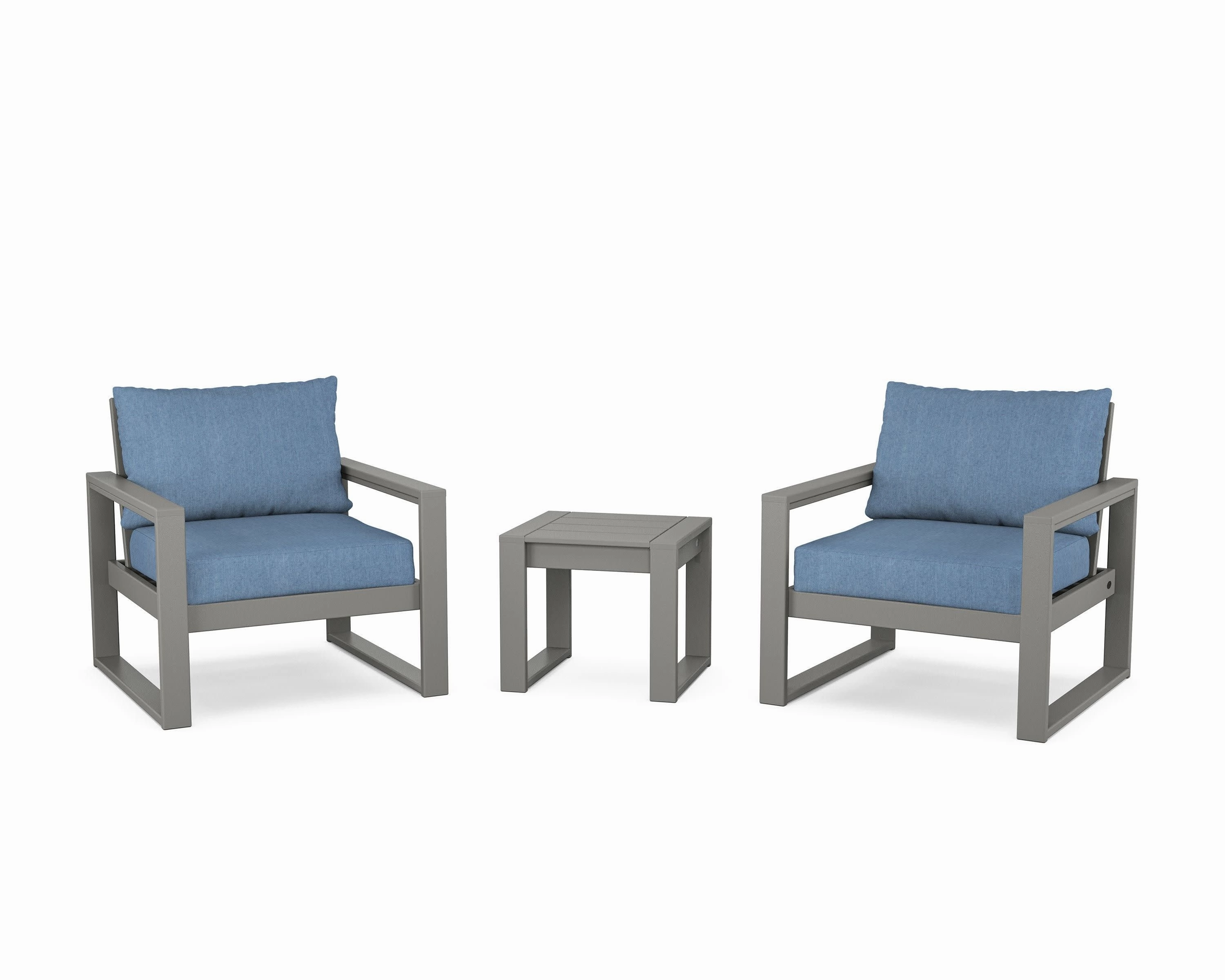 EDGE Sectional 3-Piece Deep Seating Set