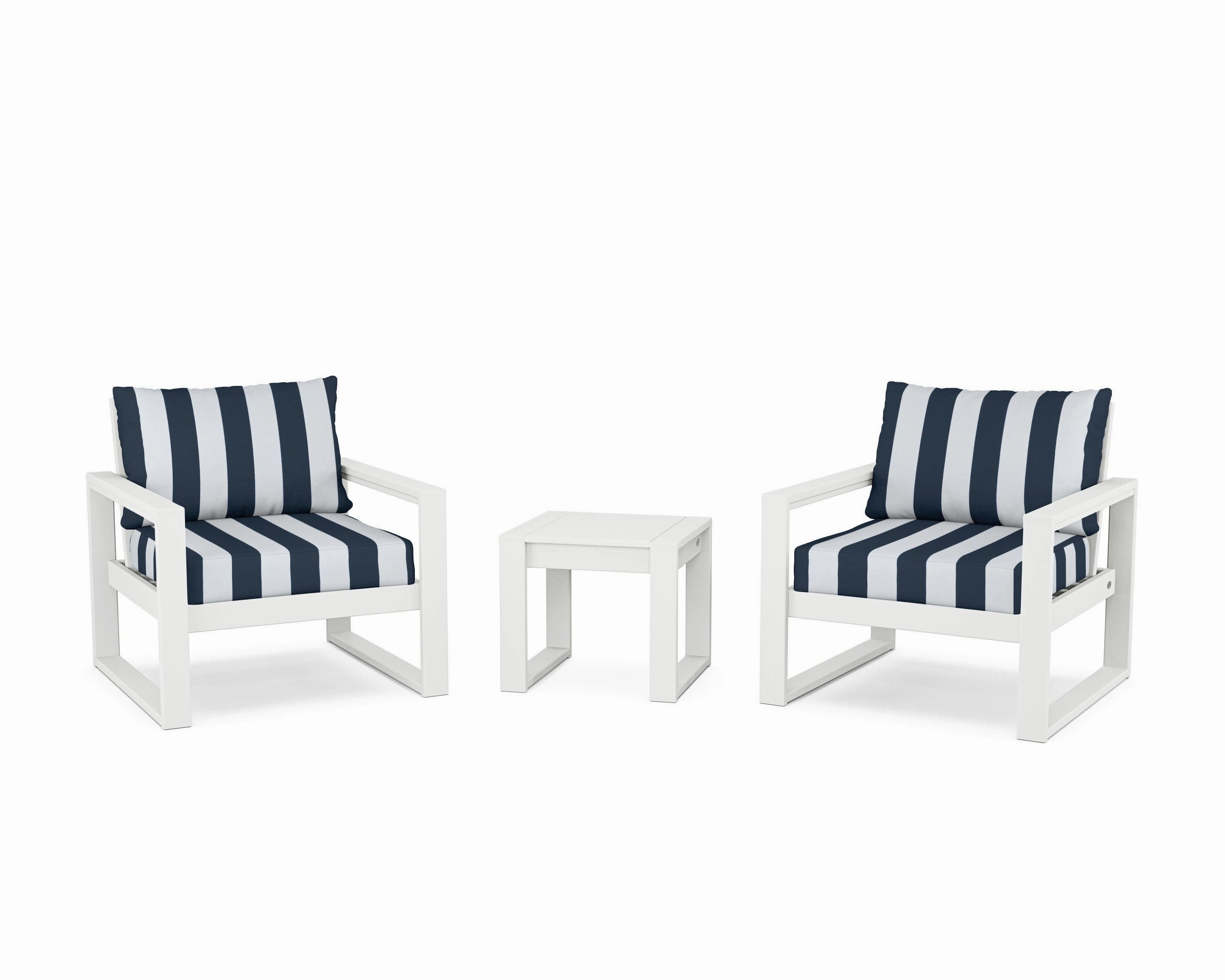 EDGE Sectional 3-Piece Deep Seating Set