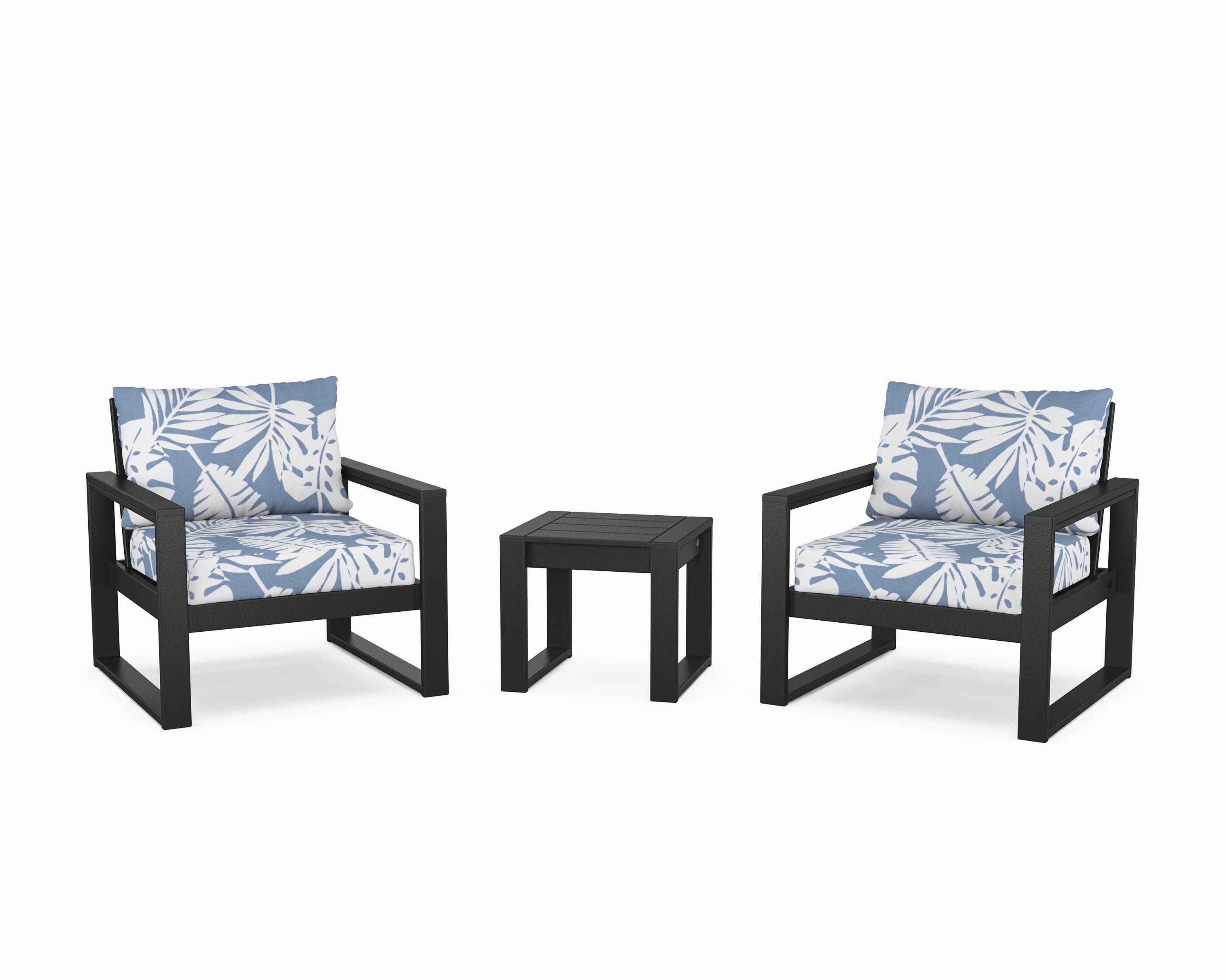 EDGE Sectional 3-Piece Deep Seating Set