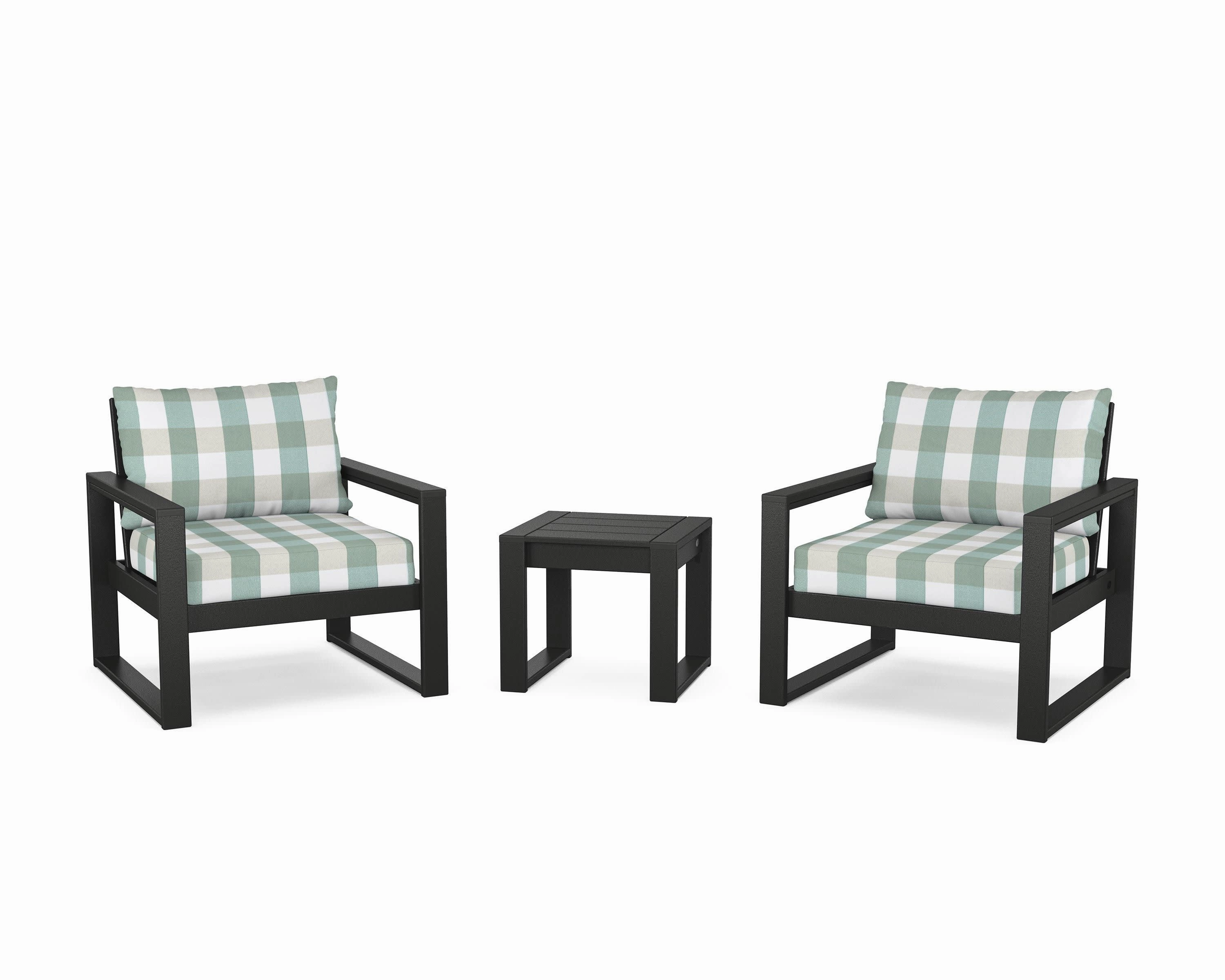 EDGE Sectional 3-Piece Deep Seating Set