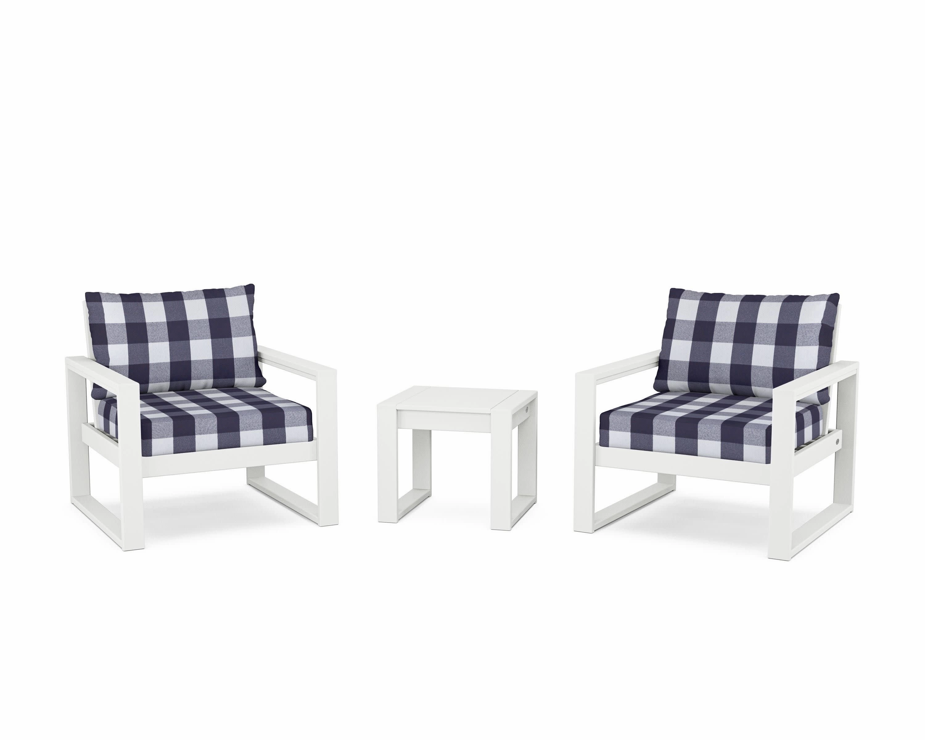 EDGE Sectional 3-Piece Deep Seating Set