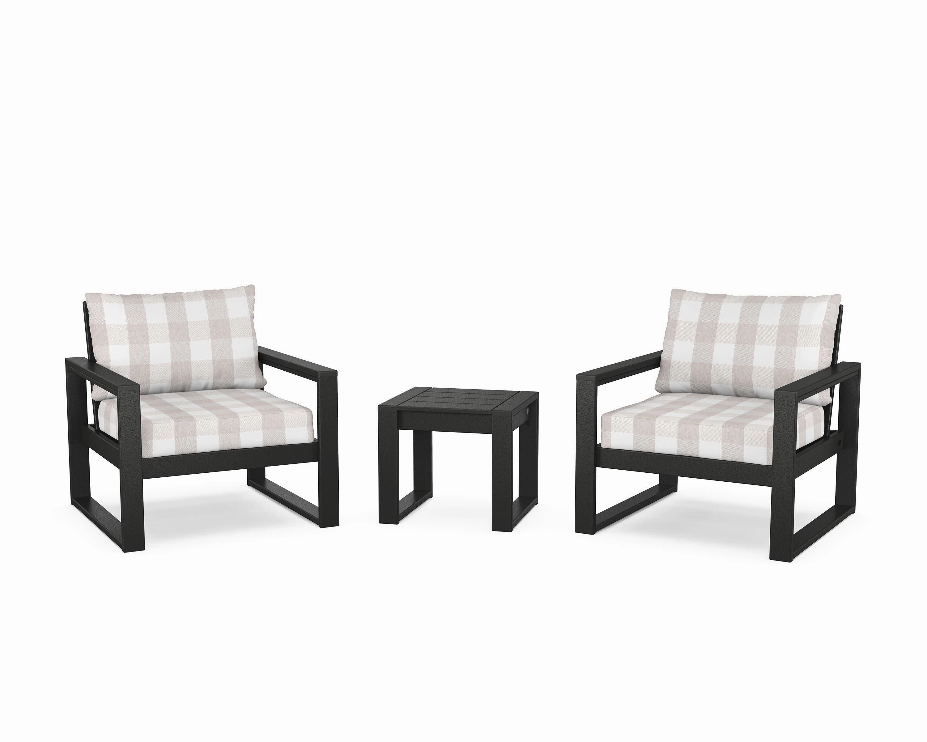 EDGE Sectional 3-Piece Deep Seating Set