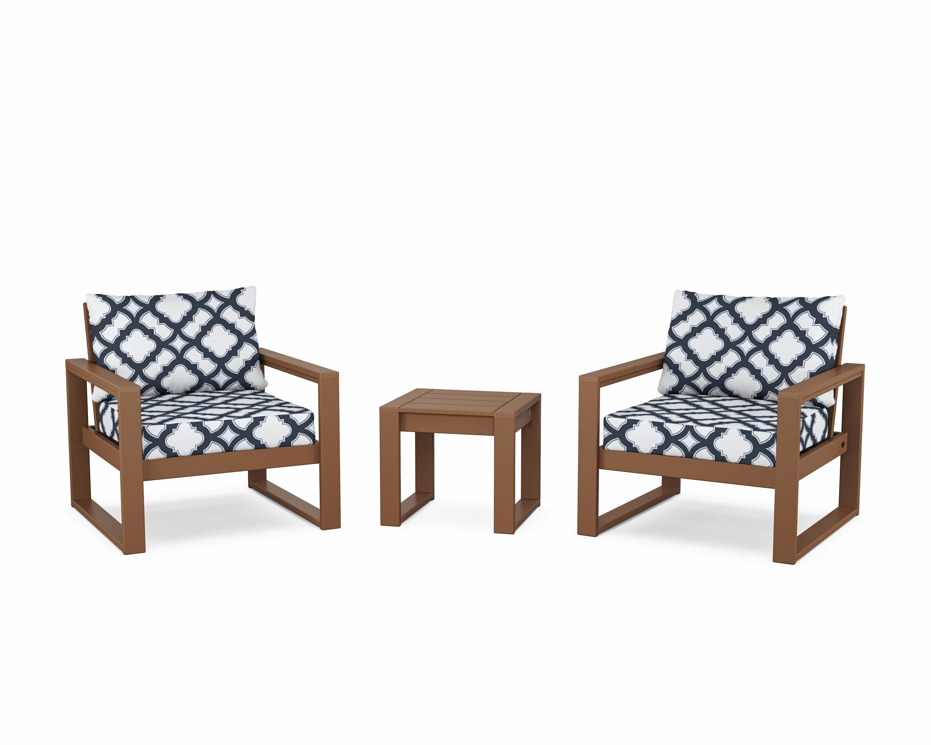EDGE Sectional 3-Piece Deep Seating Set