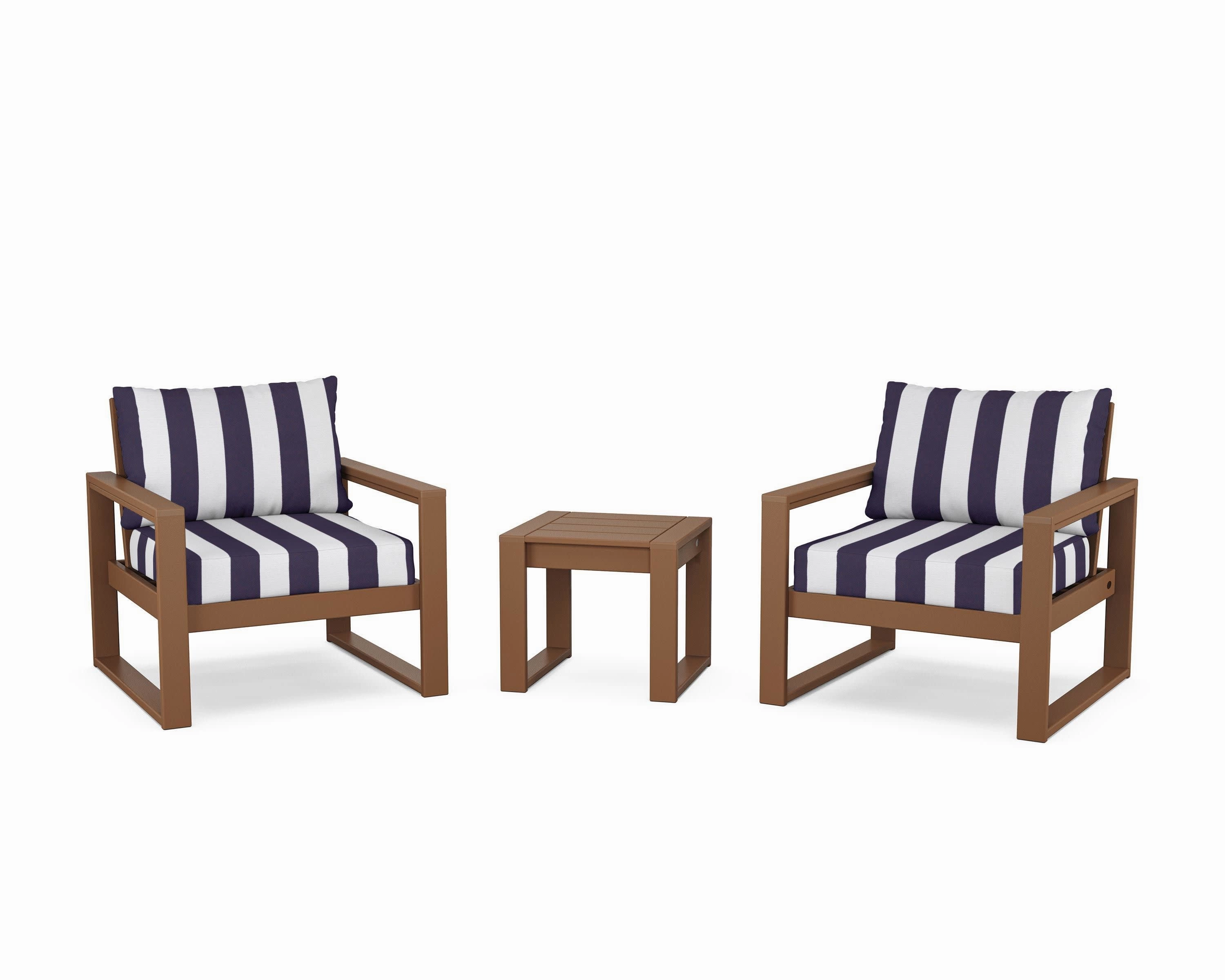 EDGE Sectional 3-Piece Deep Seating Set