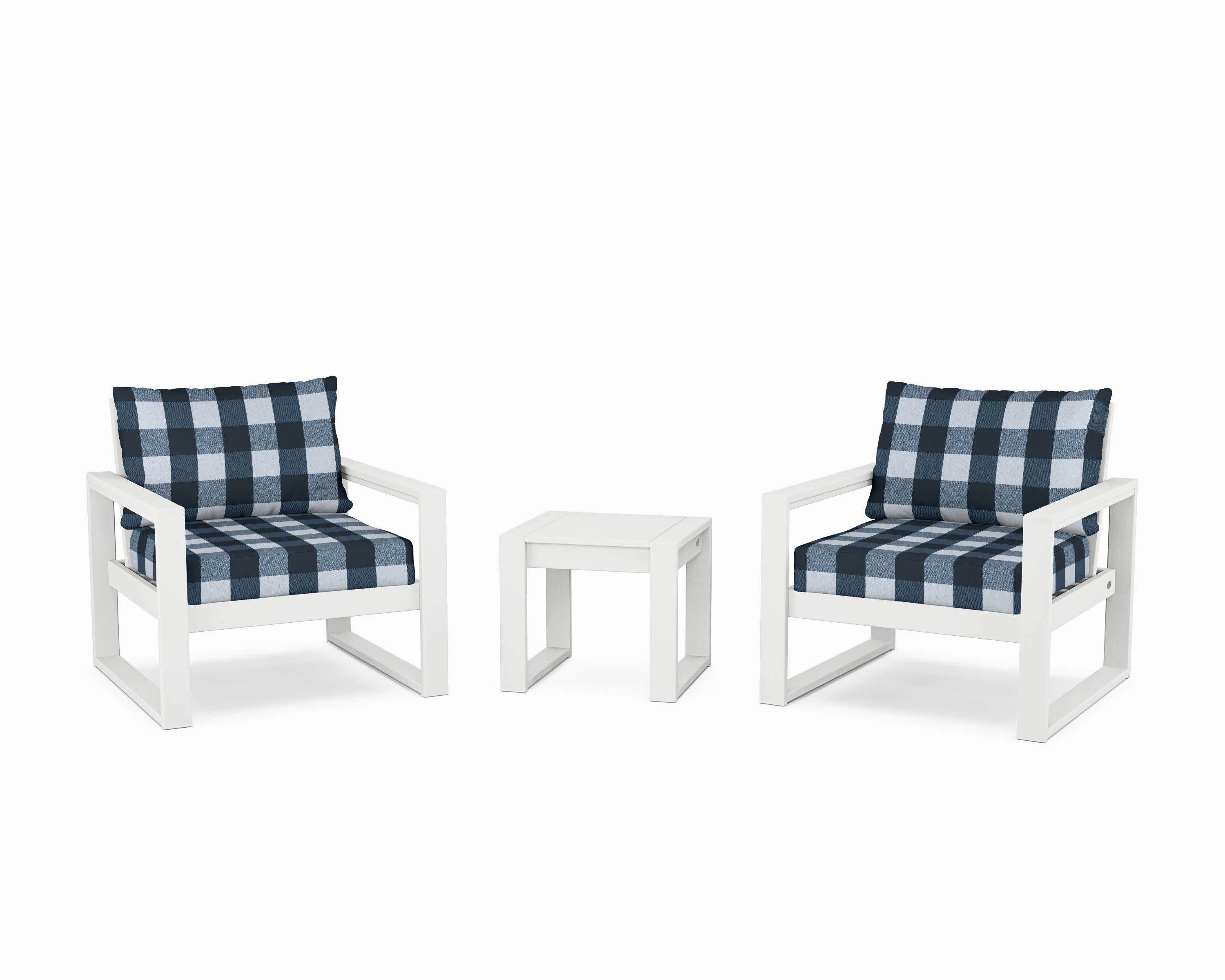 EDGE Sectional 3-Piece Deep Seating Set