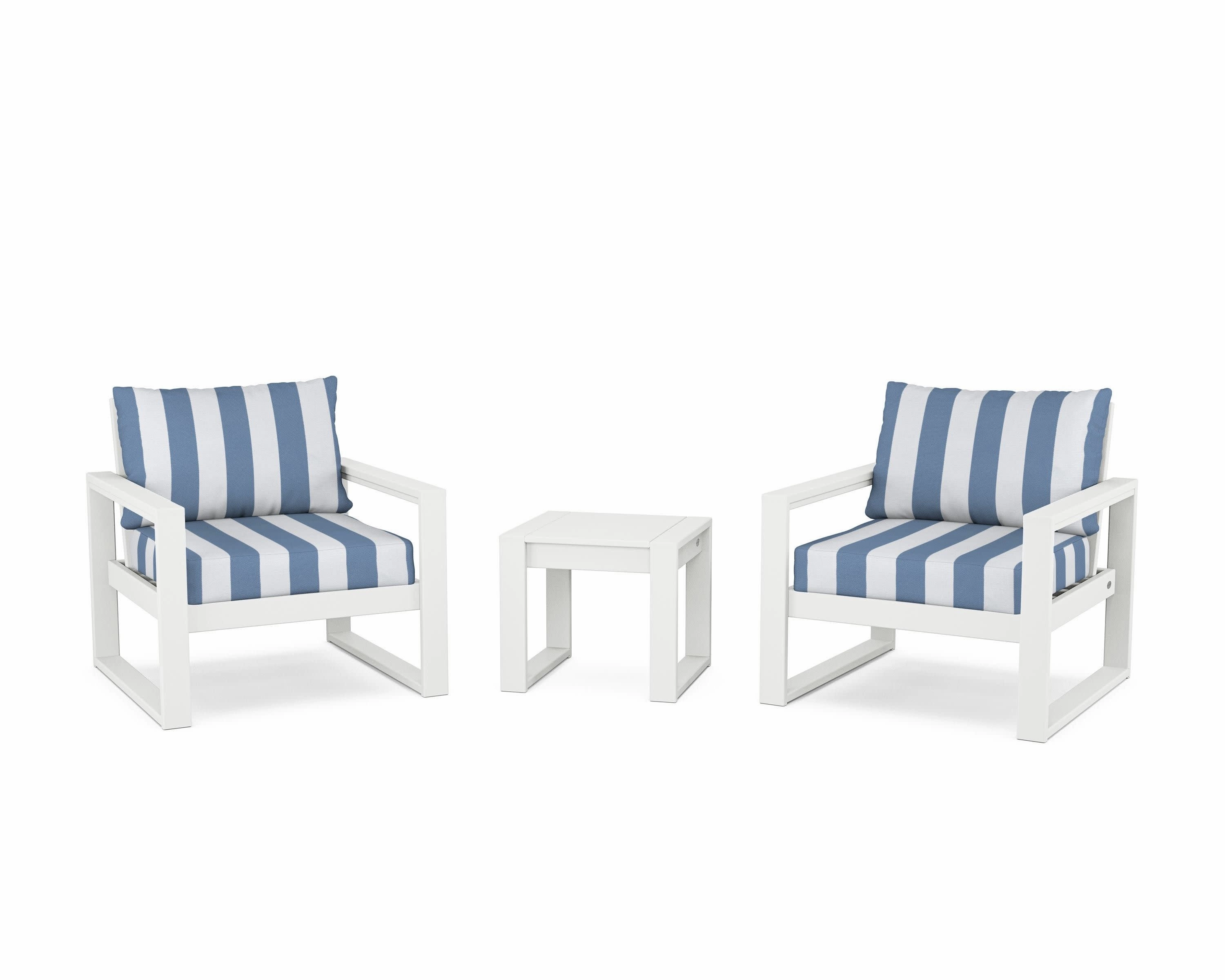 EDGE Sectional 3-Piece Deep Seating Set