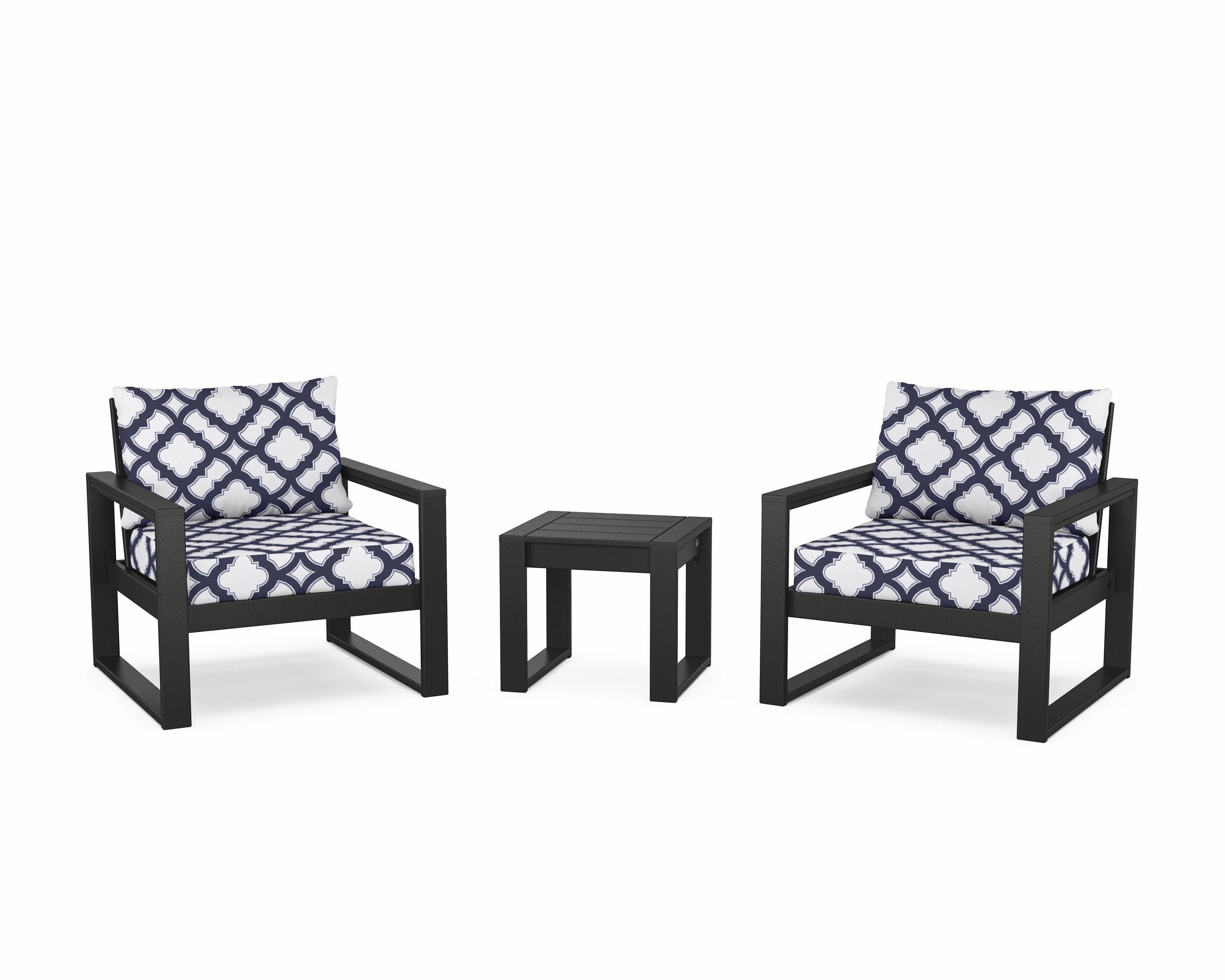 EDGE Sectional 3-Piece Deep Seating Set
