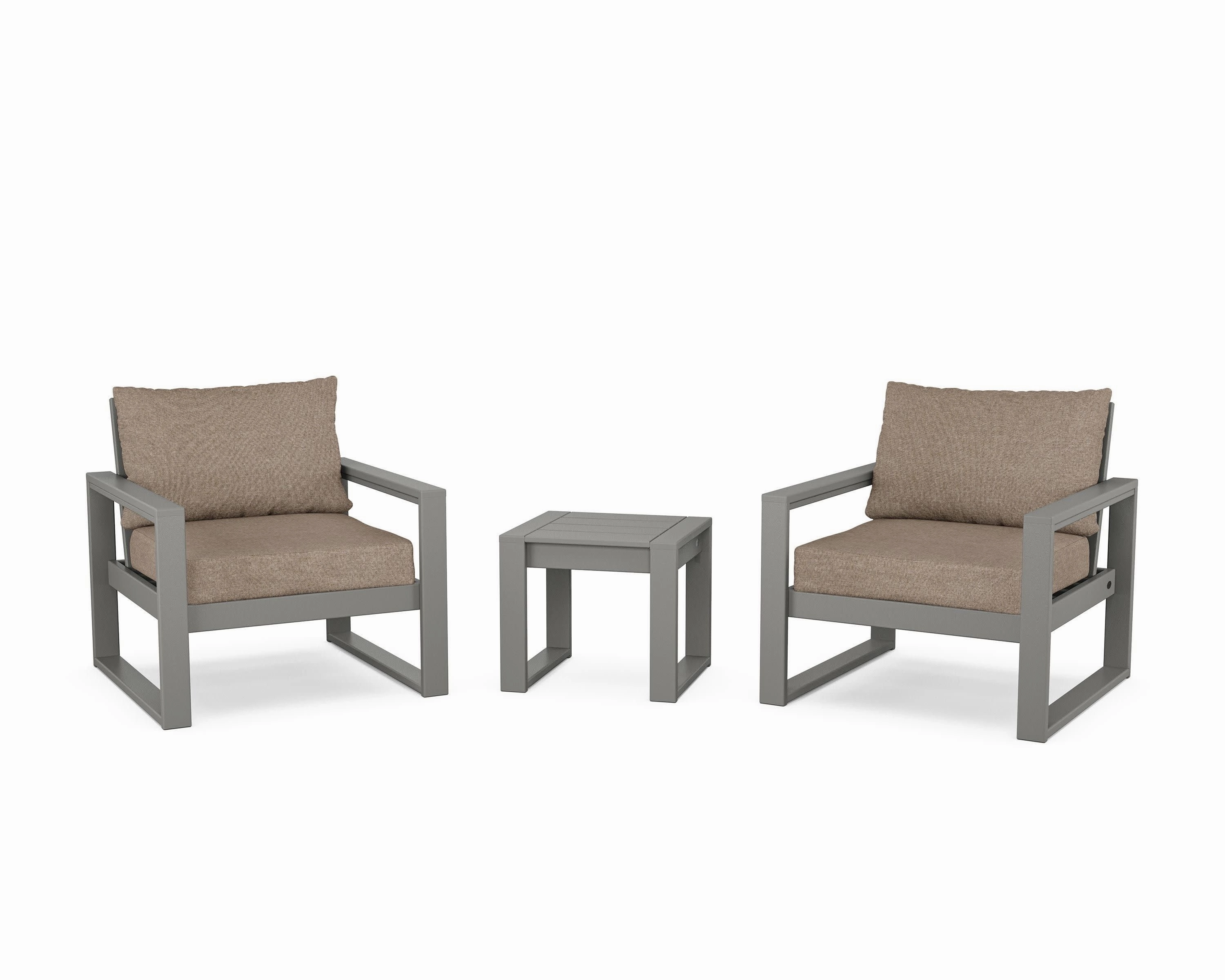 EDGE Sectional 3-Piece Deep Seating Set