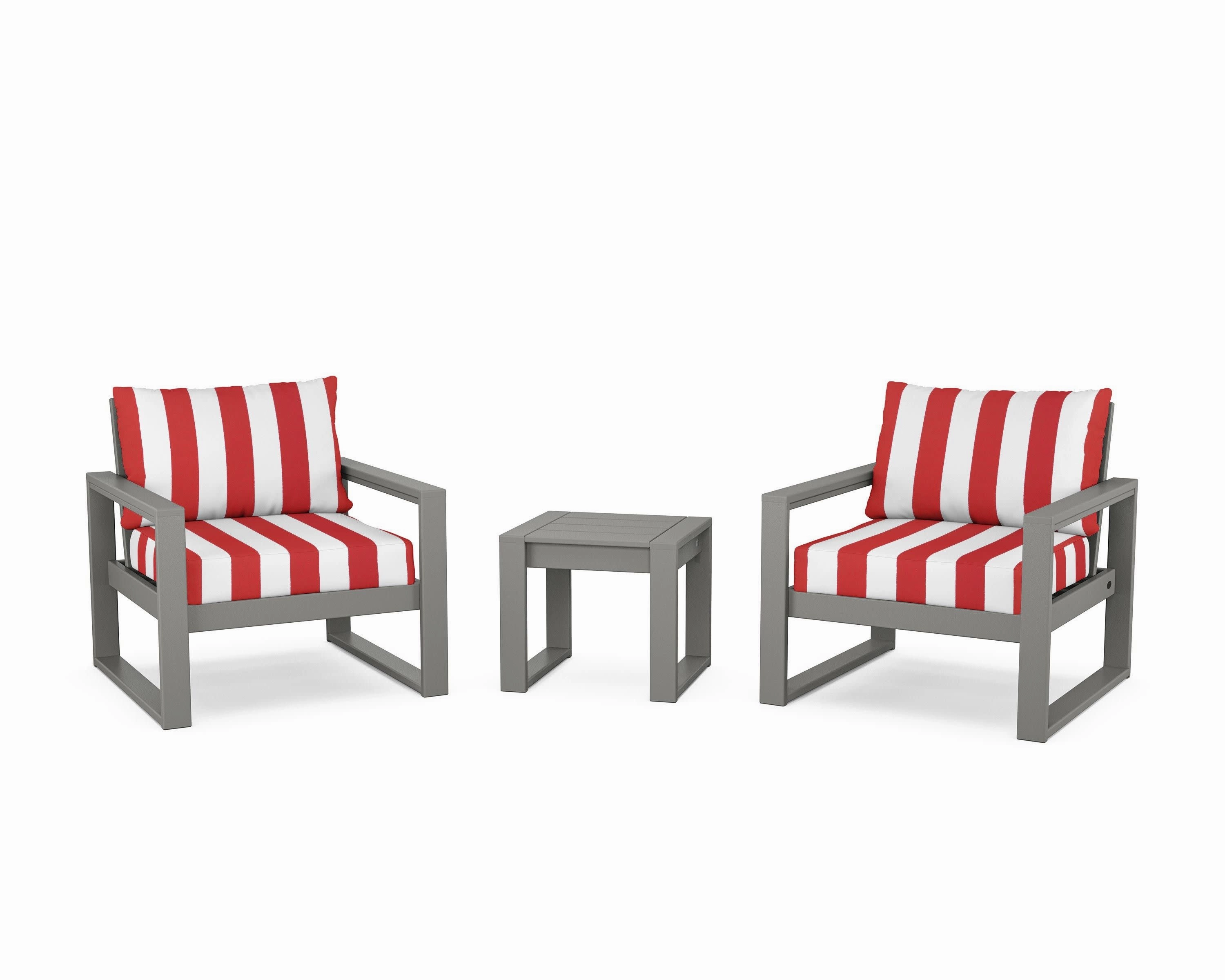 EDGE Sectional 3-Piece Deep Seating Set