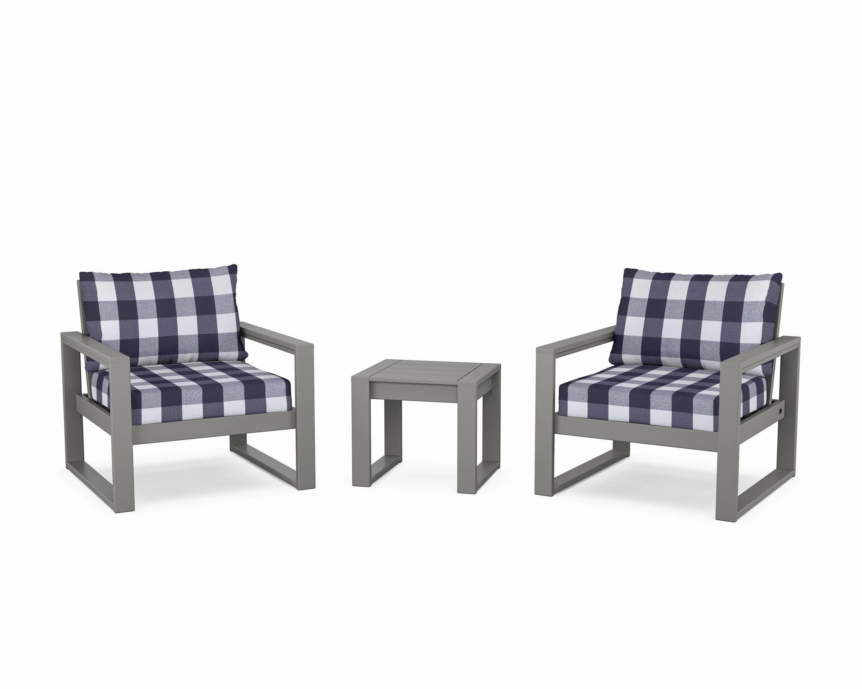 EDGE Sectional 3-Piece Deep Seating Set