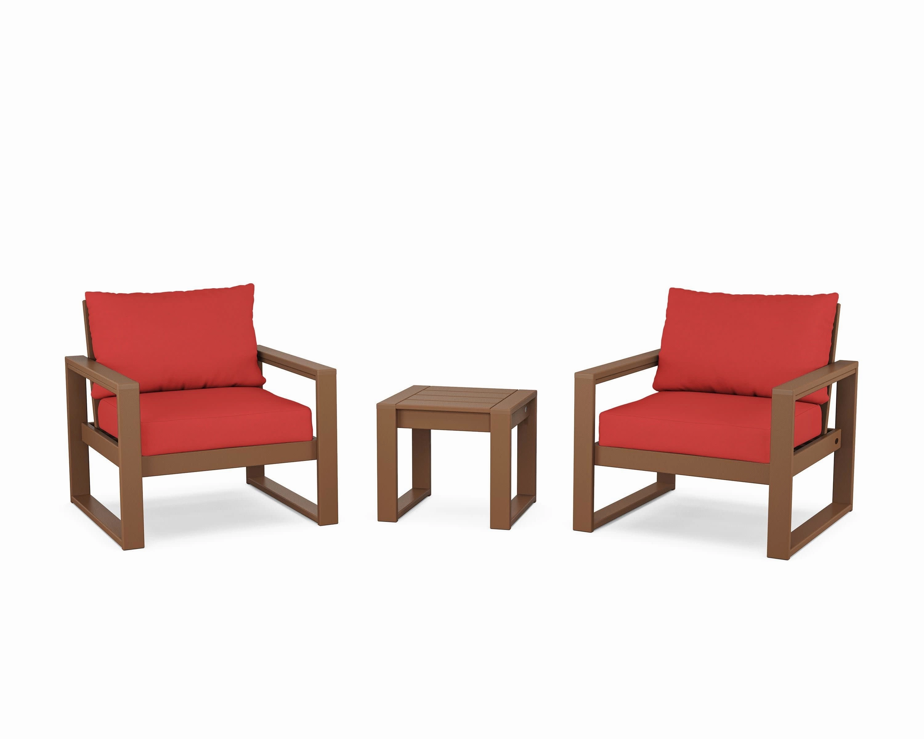 EDGE Sectional 3-Piece Deep Seating Set