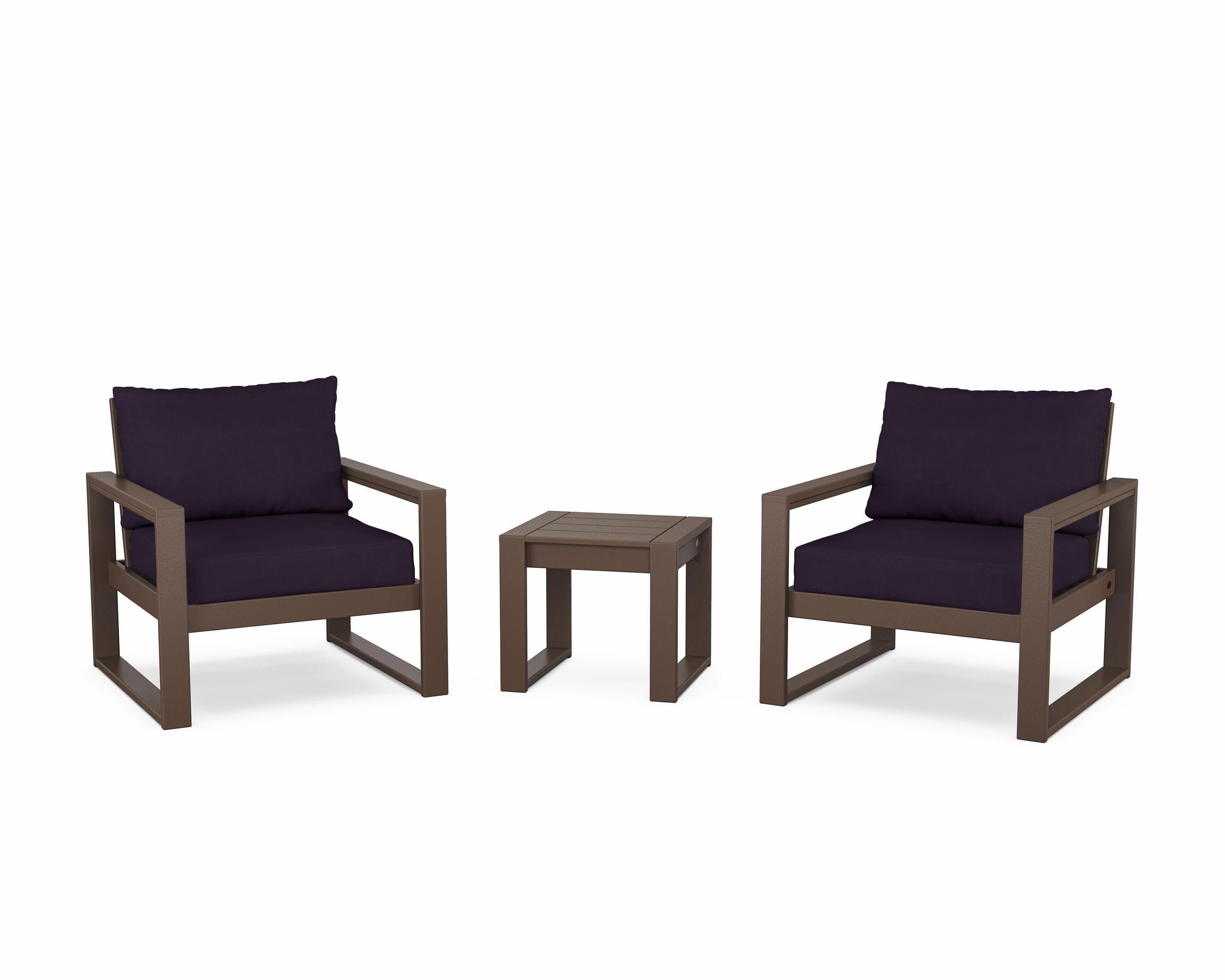 EDGE Sectional 3-Piece Deep Seating Set
