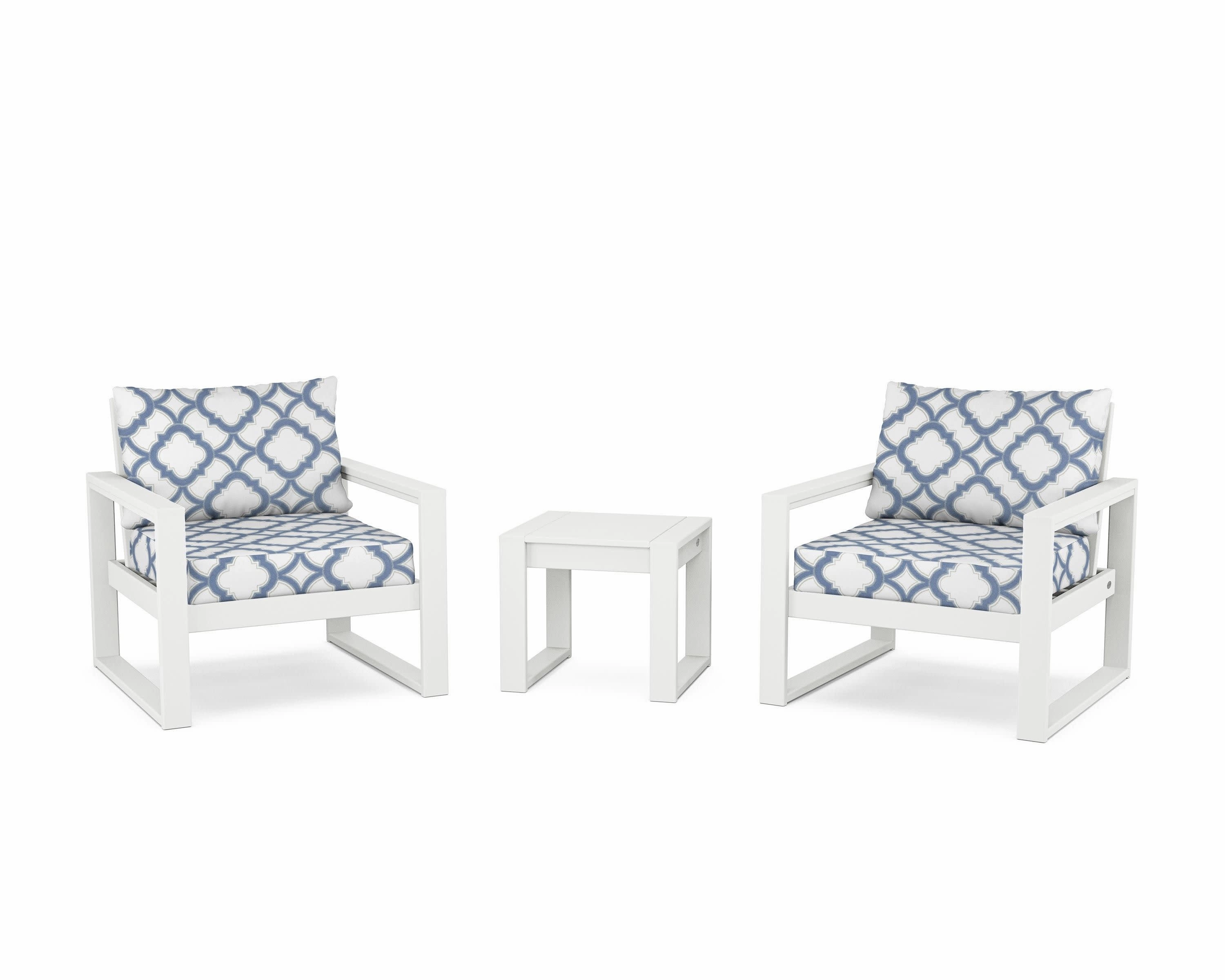 EDGE Sectional 3-Piece Deep Seating Set