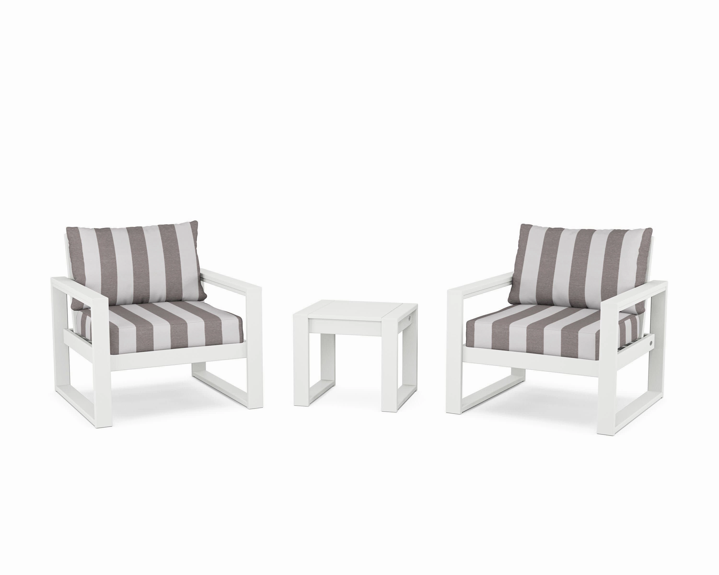 EDGE Sectional 3-Piece Deep Seating Set