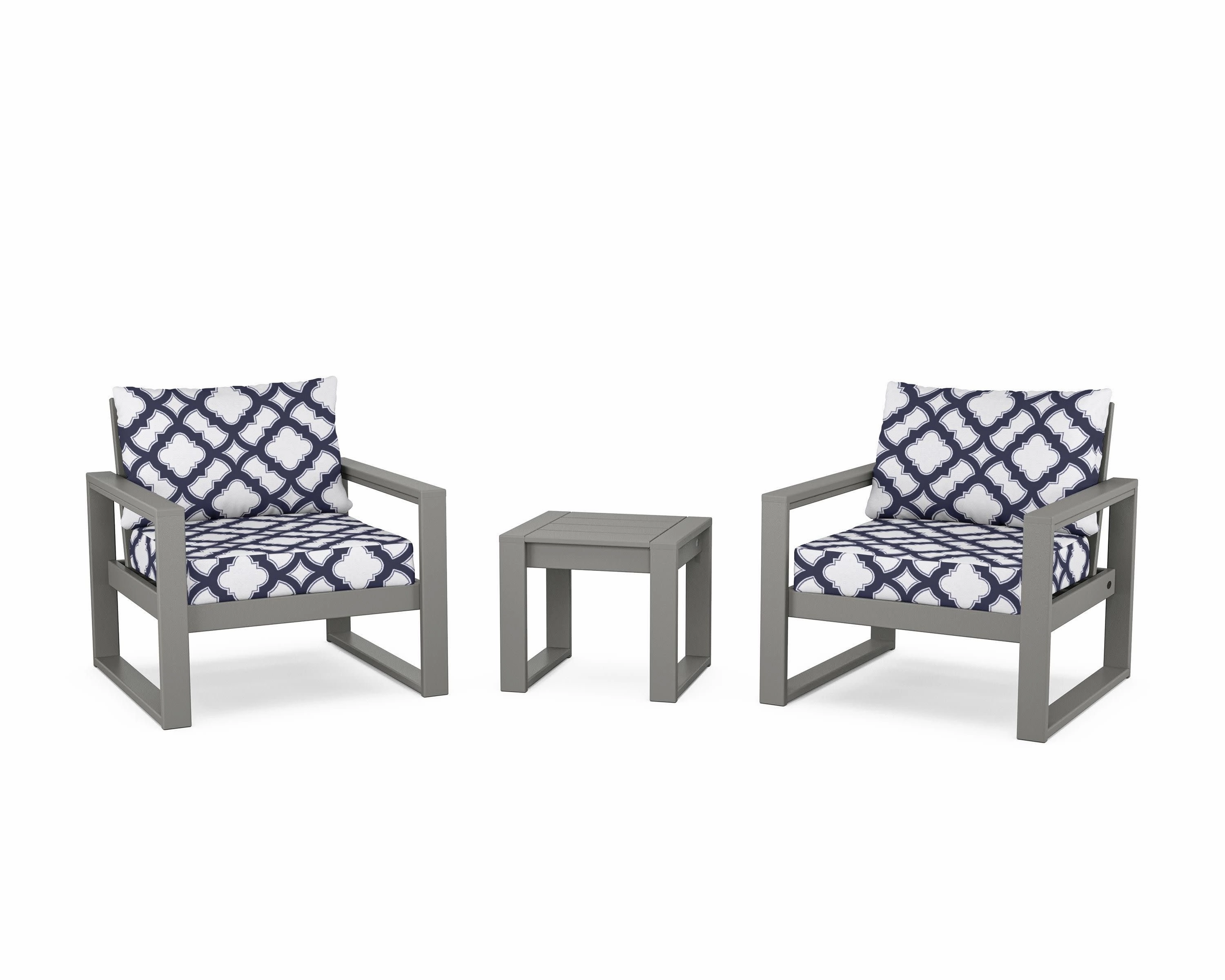 EDGE Sectional 3-Piece Deep Seating Set