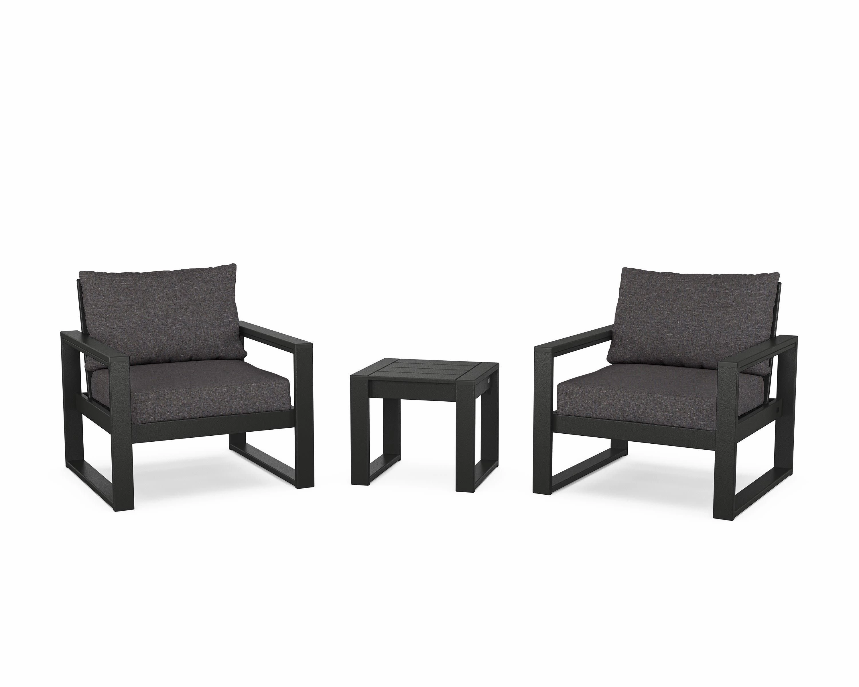 EDGE Sectional 3-Piece Deep Seating Set