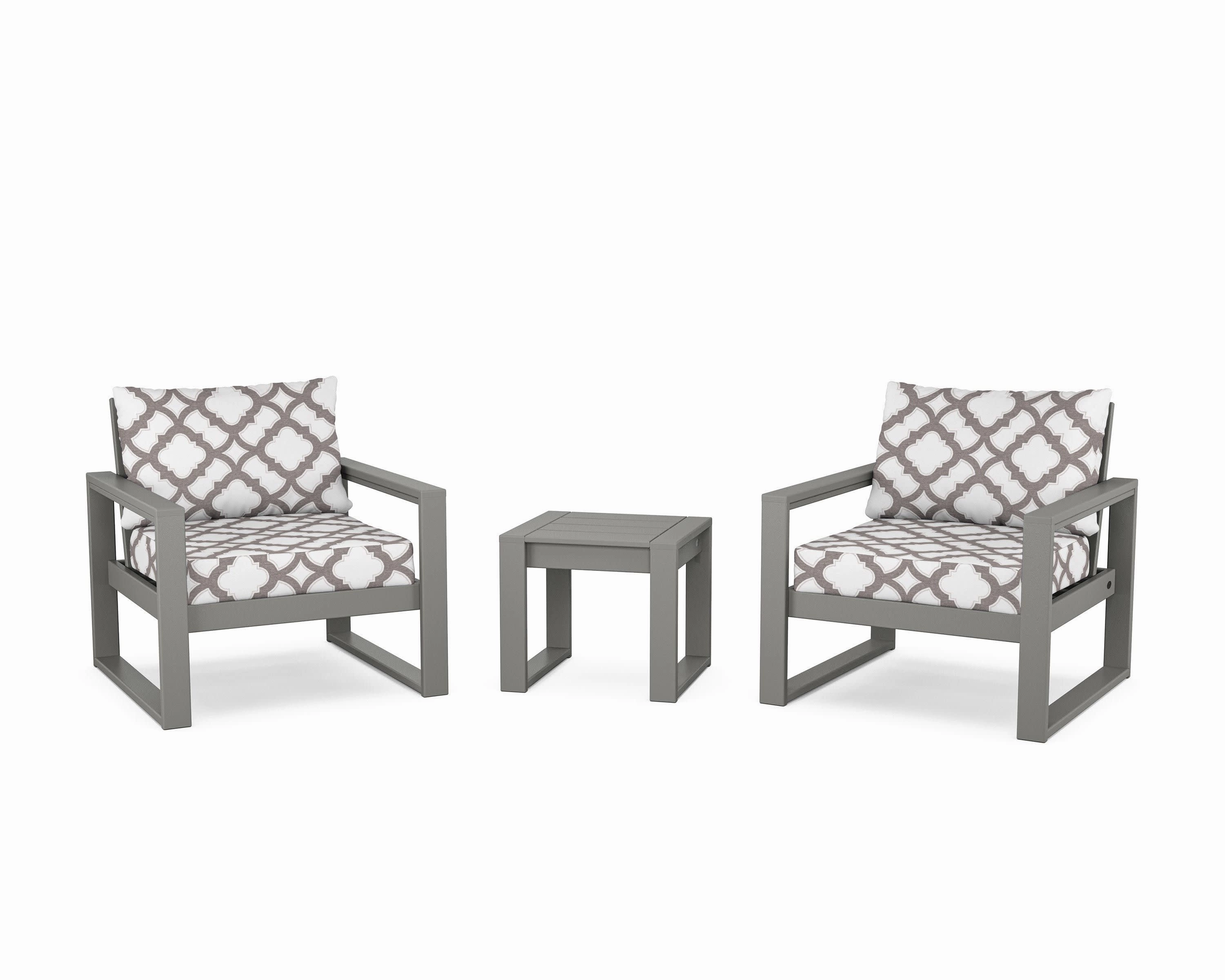 EDGE Sectional 3-Piece Deep Seating Set
