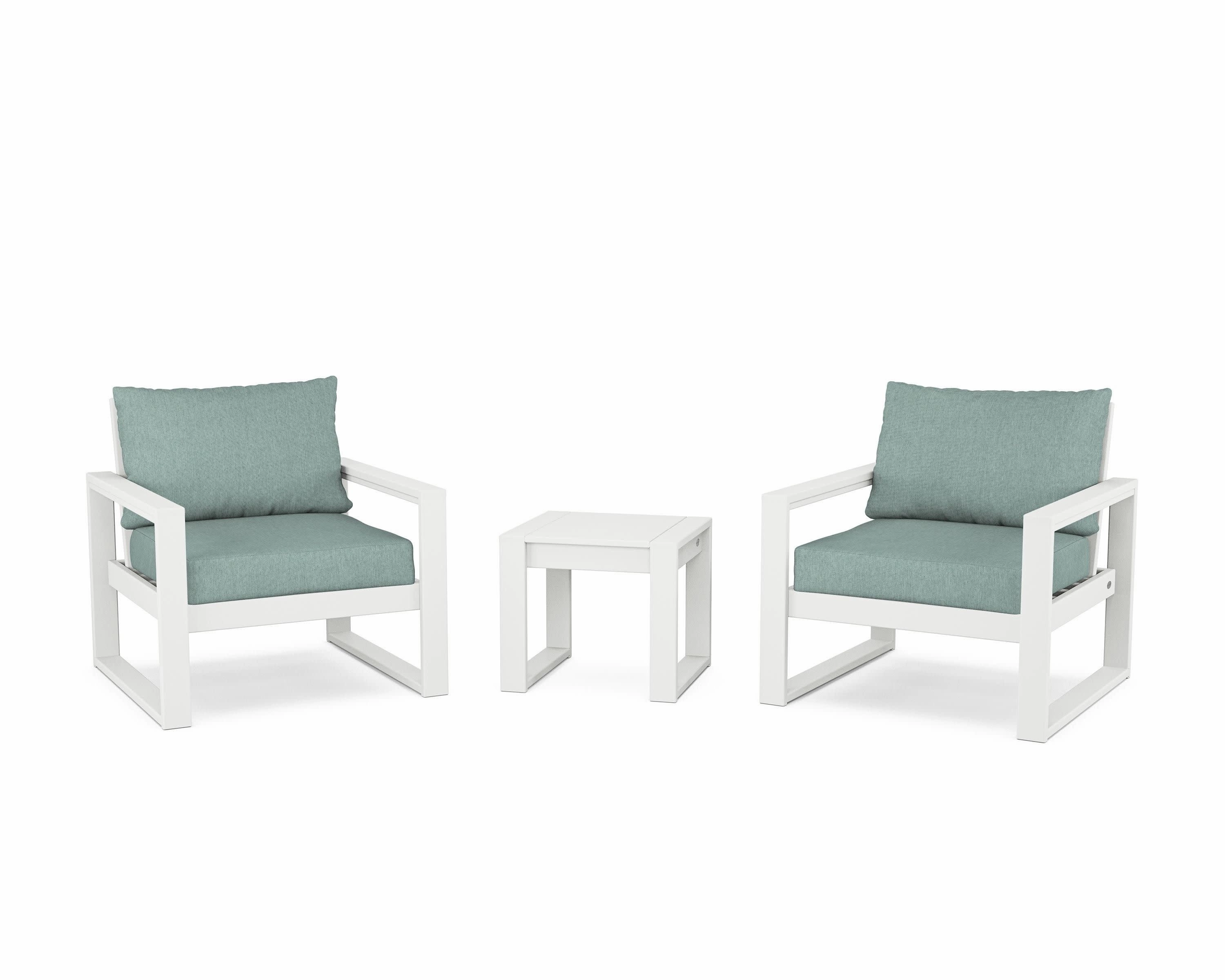 EDGE Sectional 3-Piece Deep Seating Set