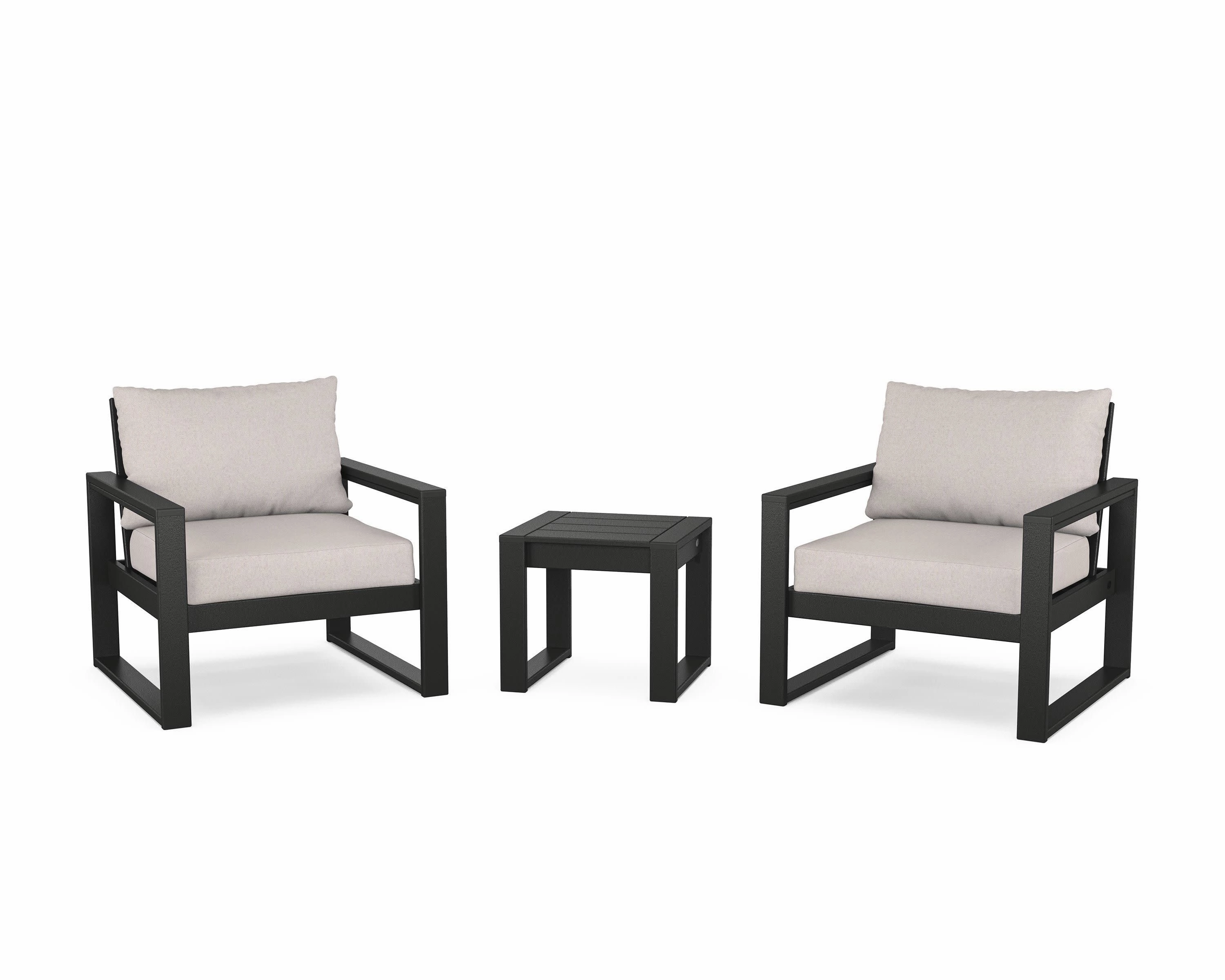 EDGE Sectional 3-Piece Deep Seating Set