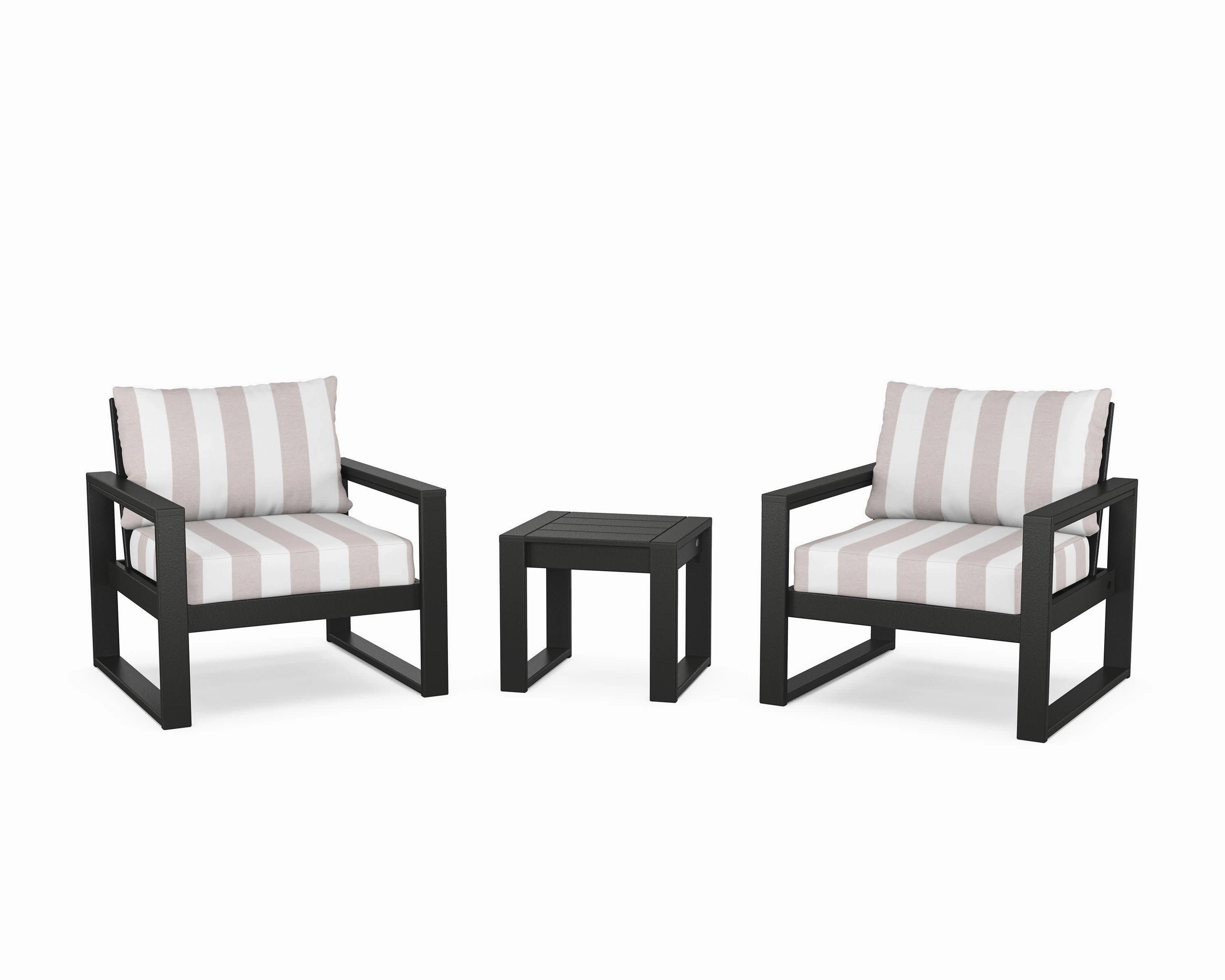 EDGE Sectional 3-Piece Deep Seating Set