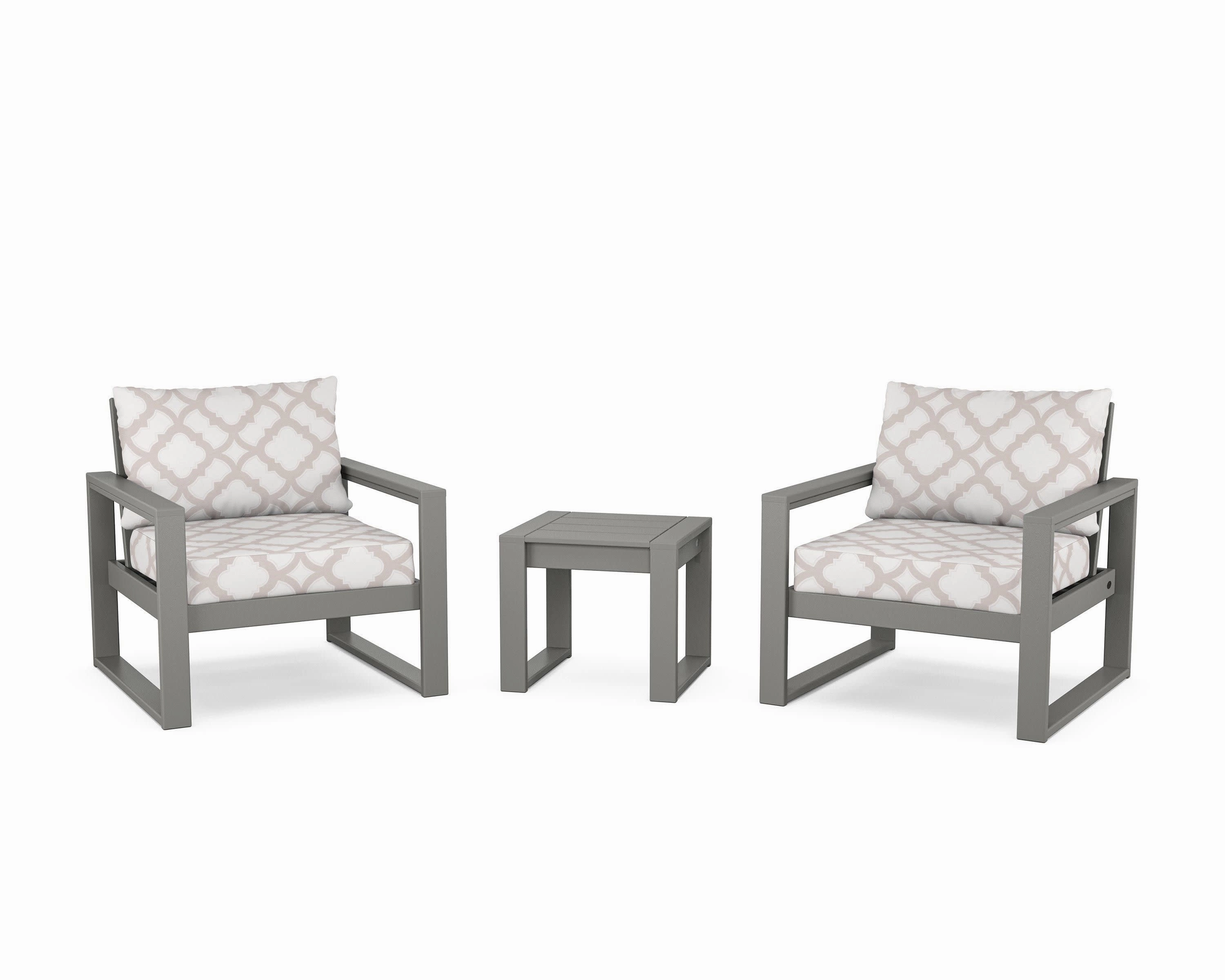 EDGE Sectional 3-Piece Deep Seating Set