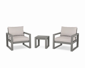 EDGE Sectional 3-Piece Deep Seating Setoutdoor patio dining furniture set
