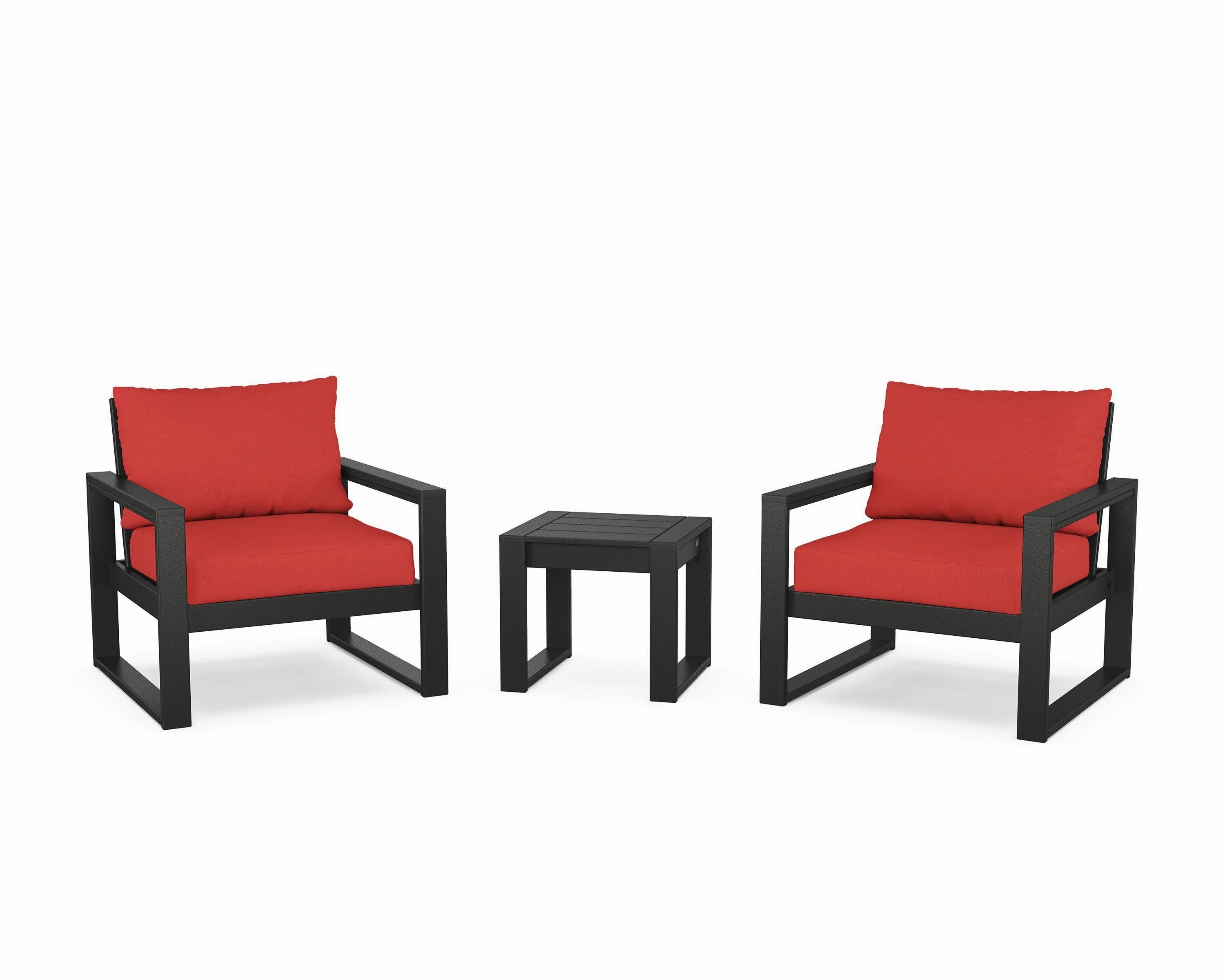 EDGE Sectional 3-Piece Deep Seating Set