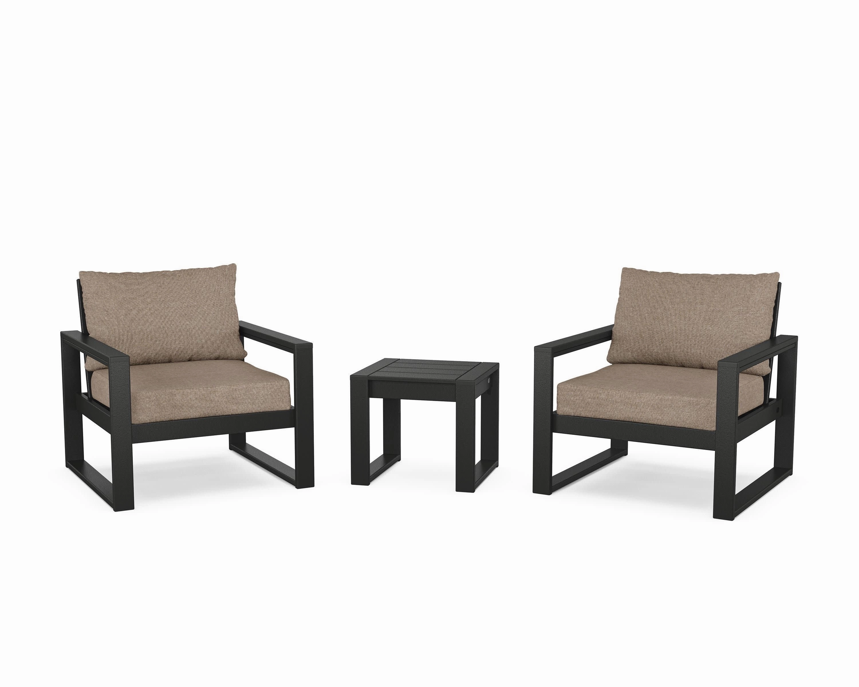 EDGE Sectional 3-Piece Deep Seating Set