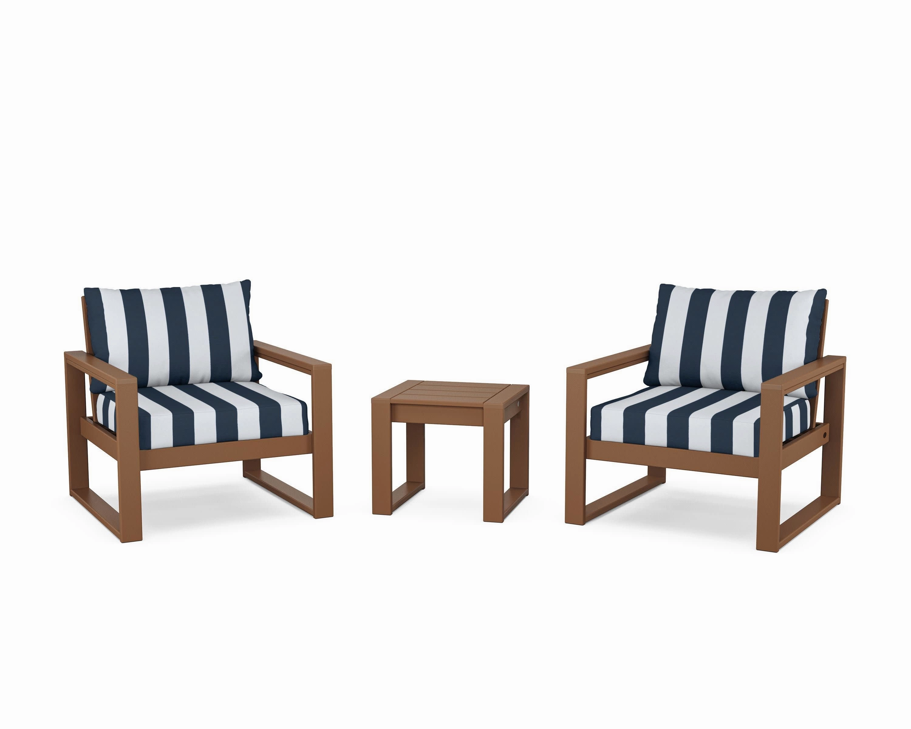 EDGE Sectional 3-Piece Deep Seating Set