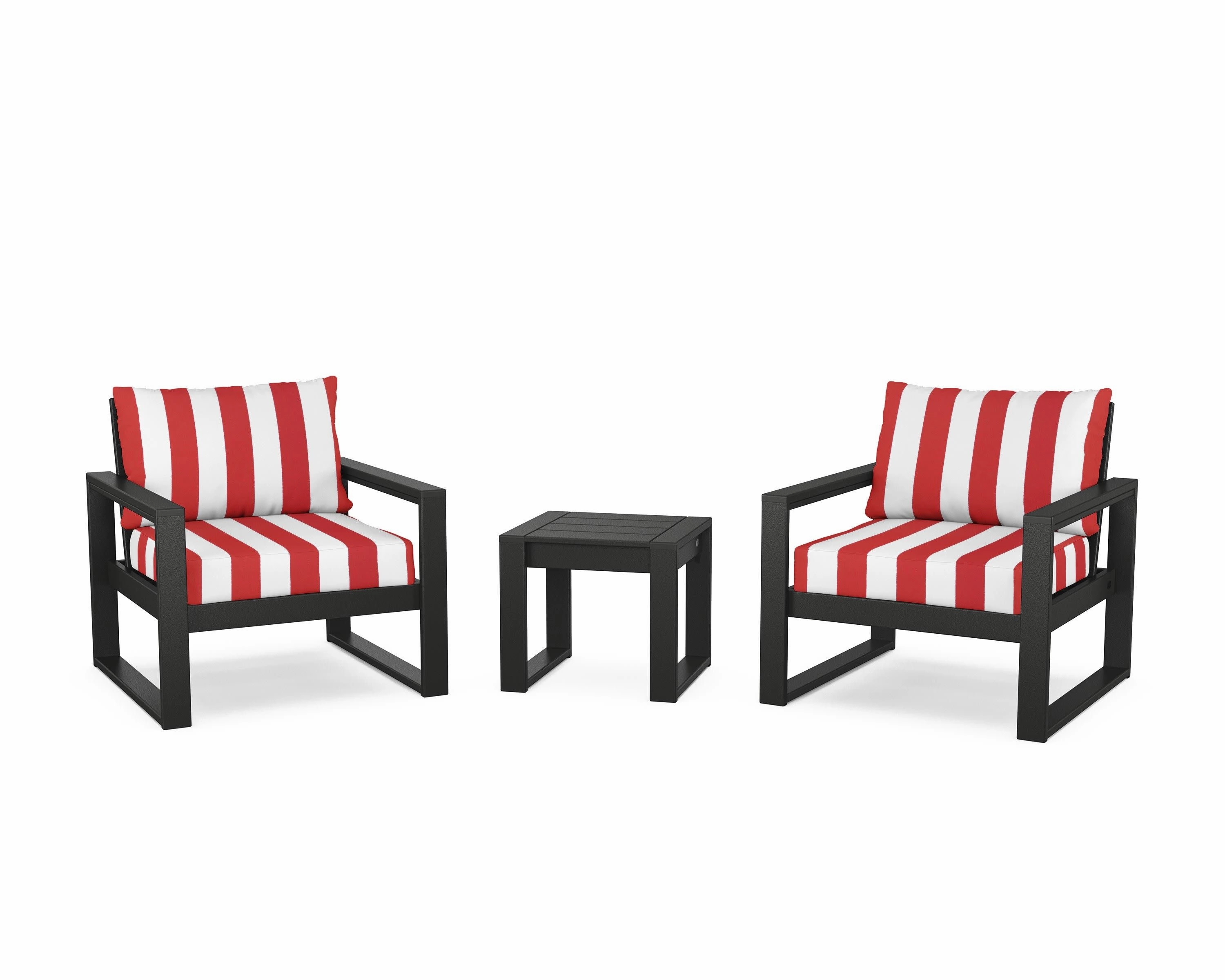 EDGE Sectional 3-Piece Deep Seating Set