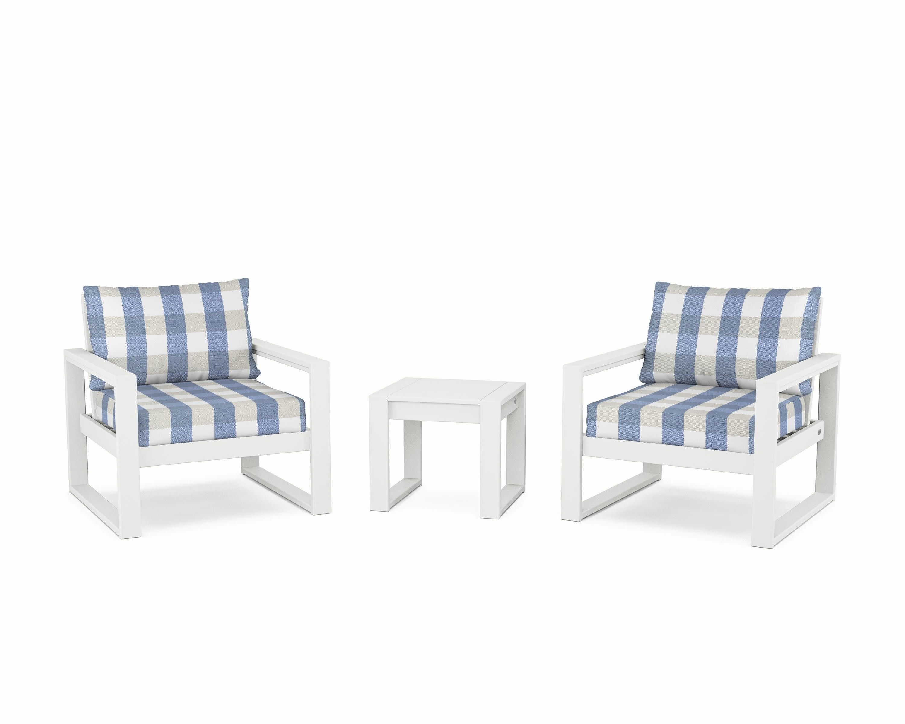 EDGE Sectional 3-Piece Deep Seating Set