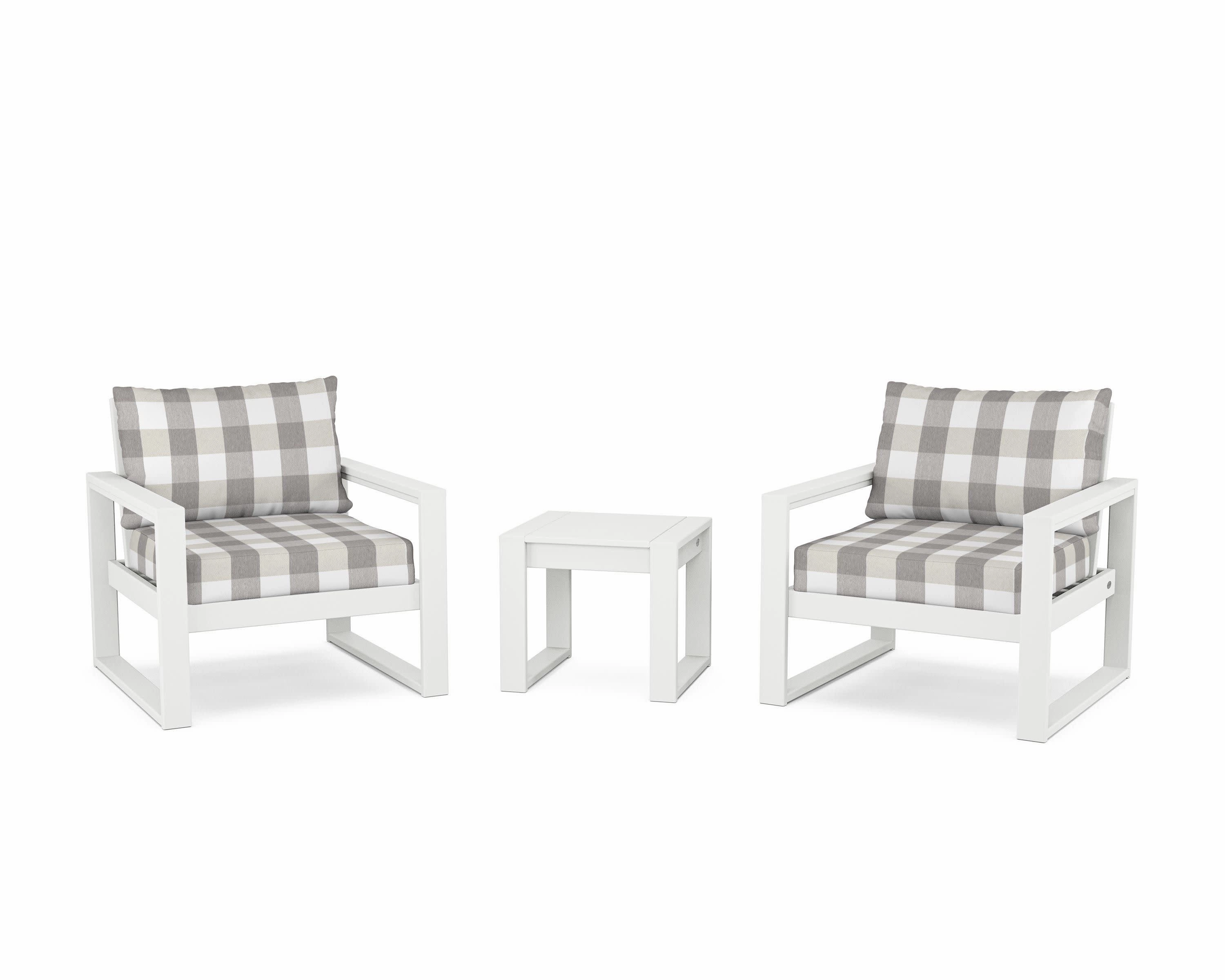 EDGE Sectional 3-Piece Deep Seating Set