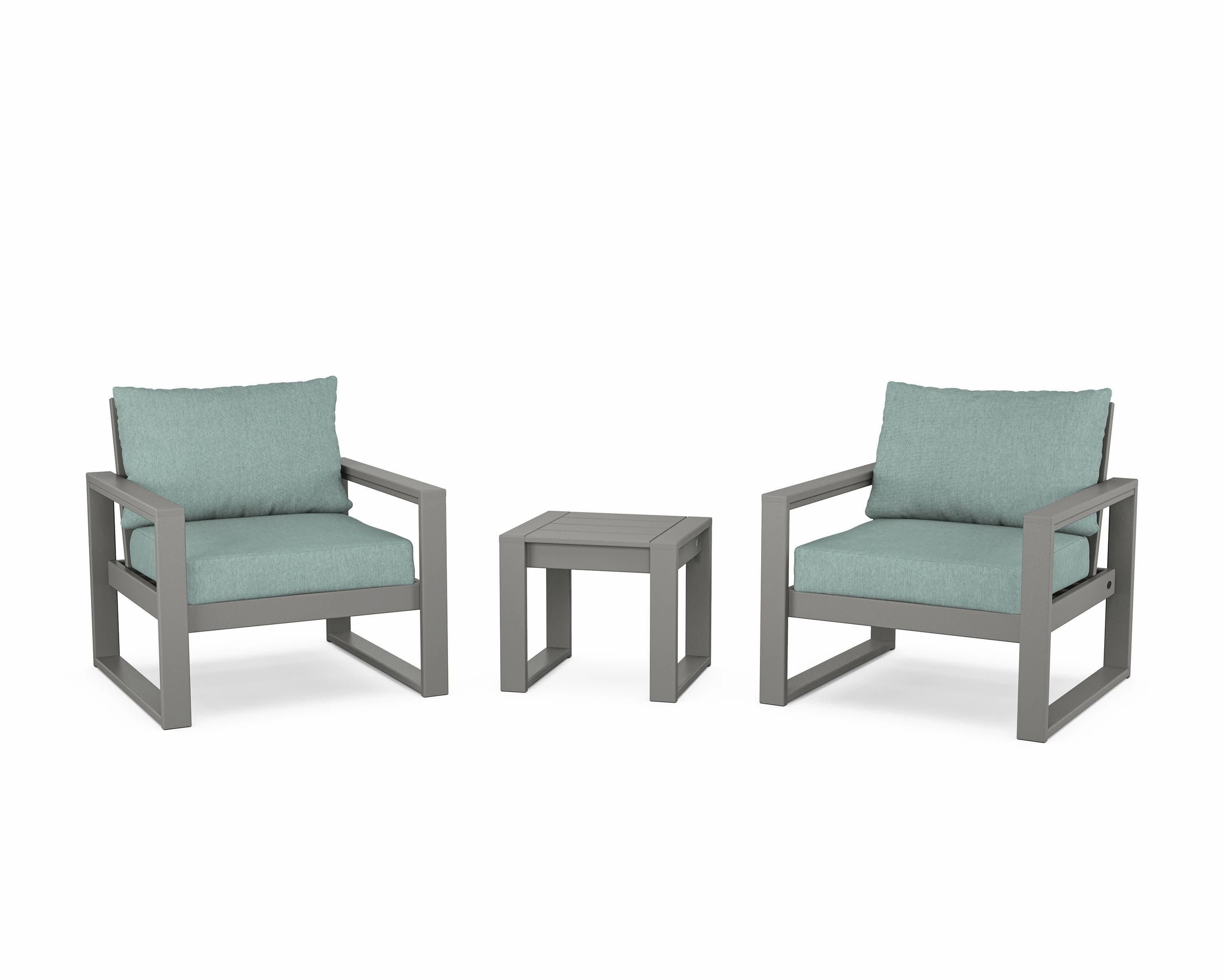 EDGE Sectional 3-Piece Deep Seating Set