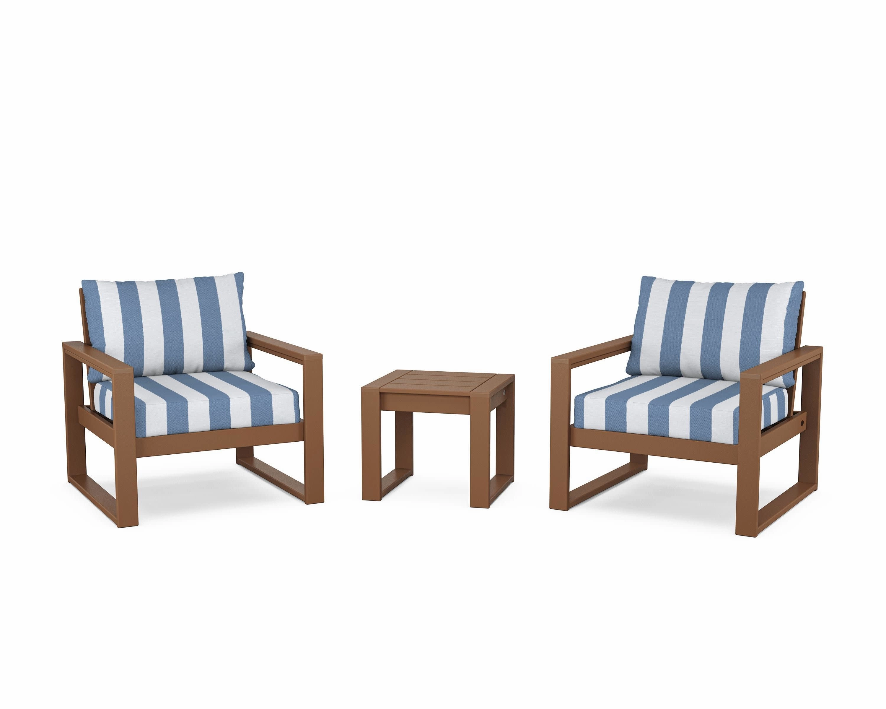EDGE Sectional 3-Piece Deep Seating Set