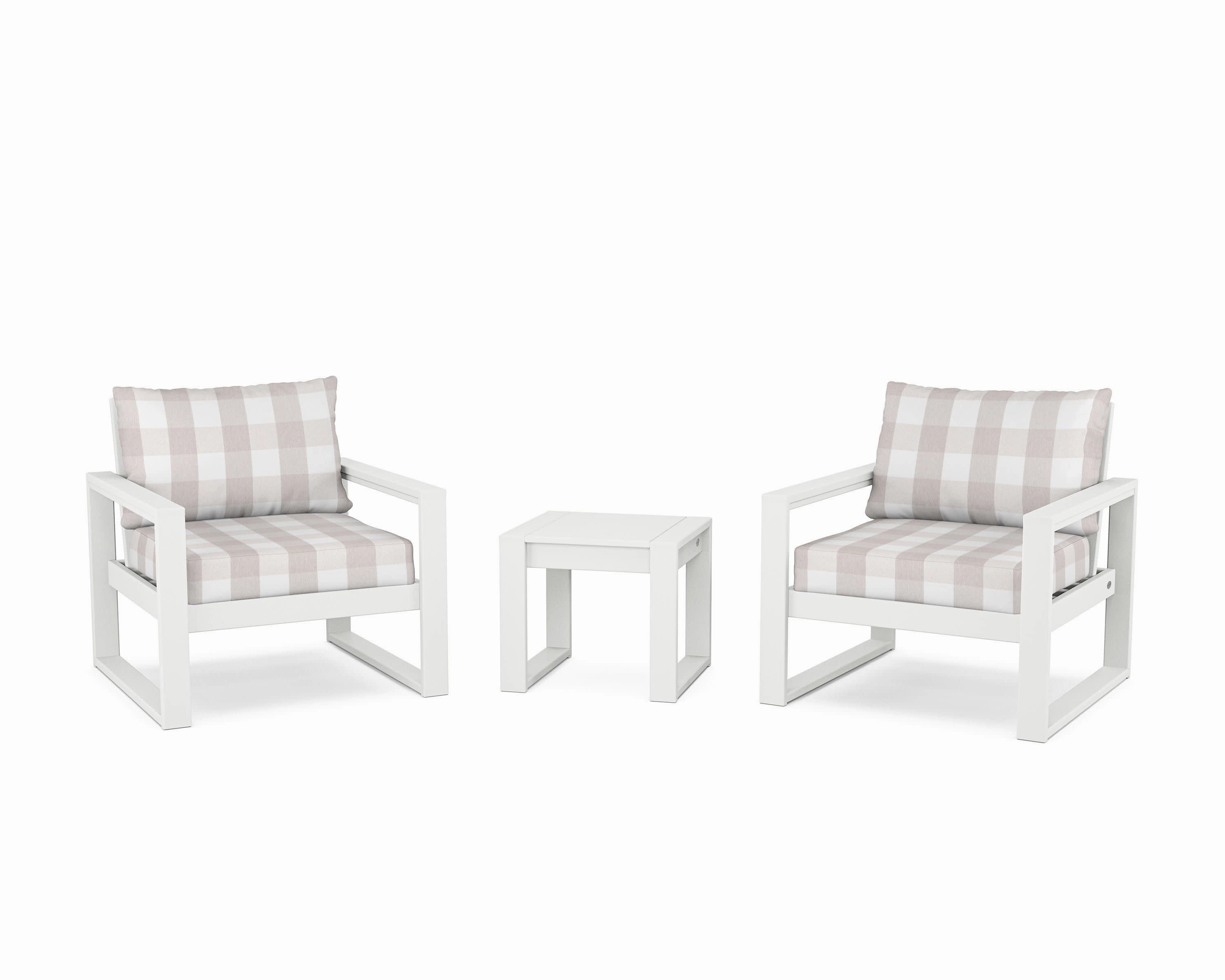 EDGE Sectional 3-Piece Deep Seating Set