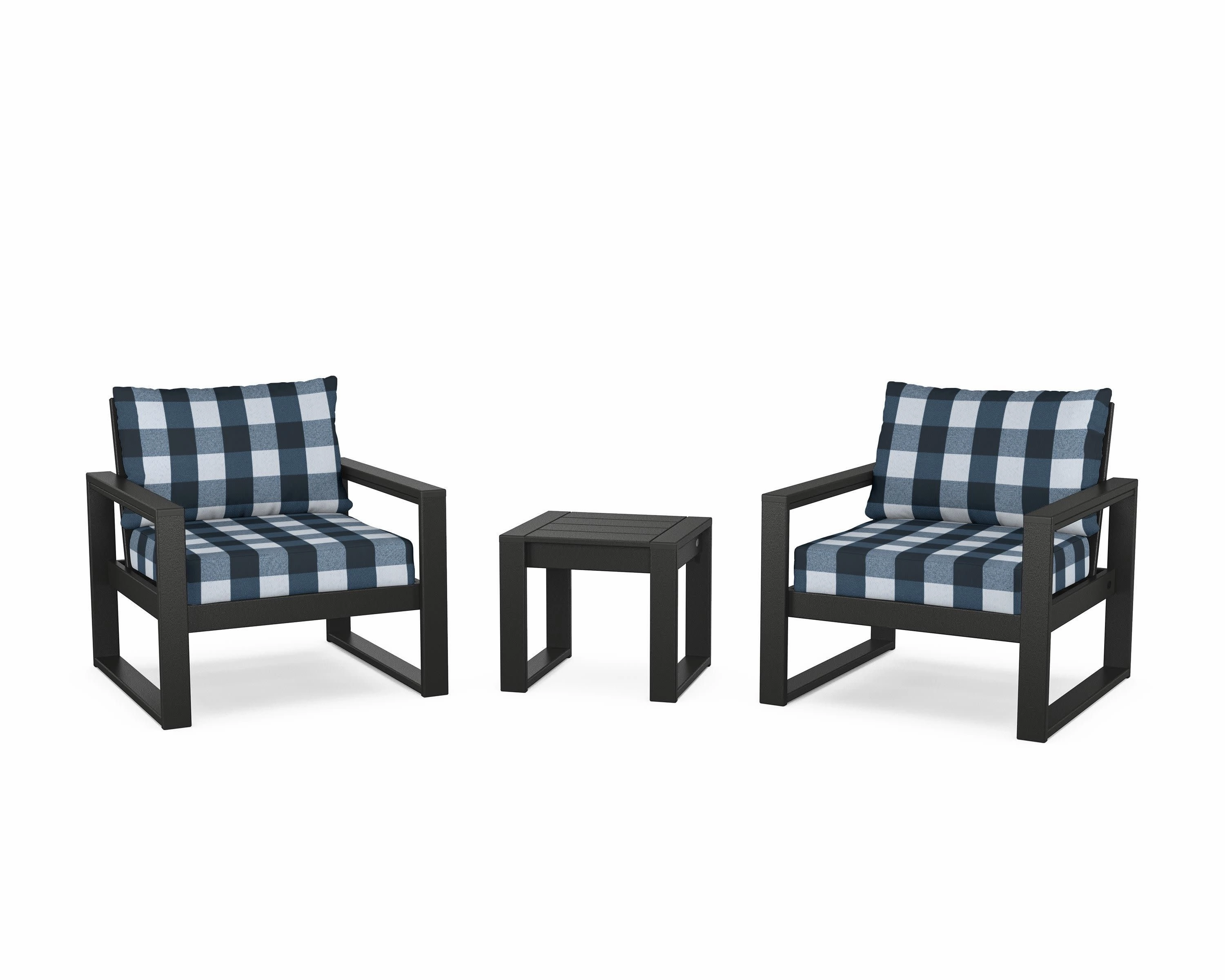 EDGE Sectional 3-Piece Deep Seating Set