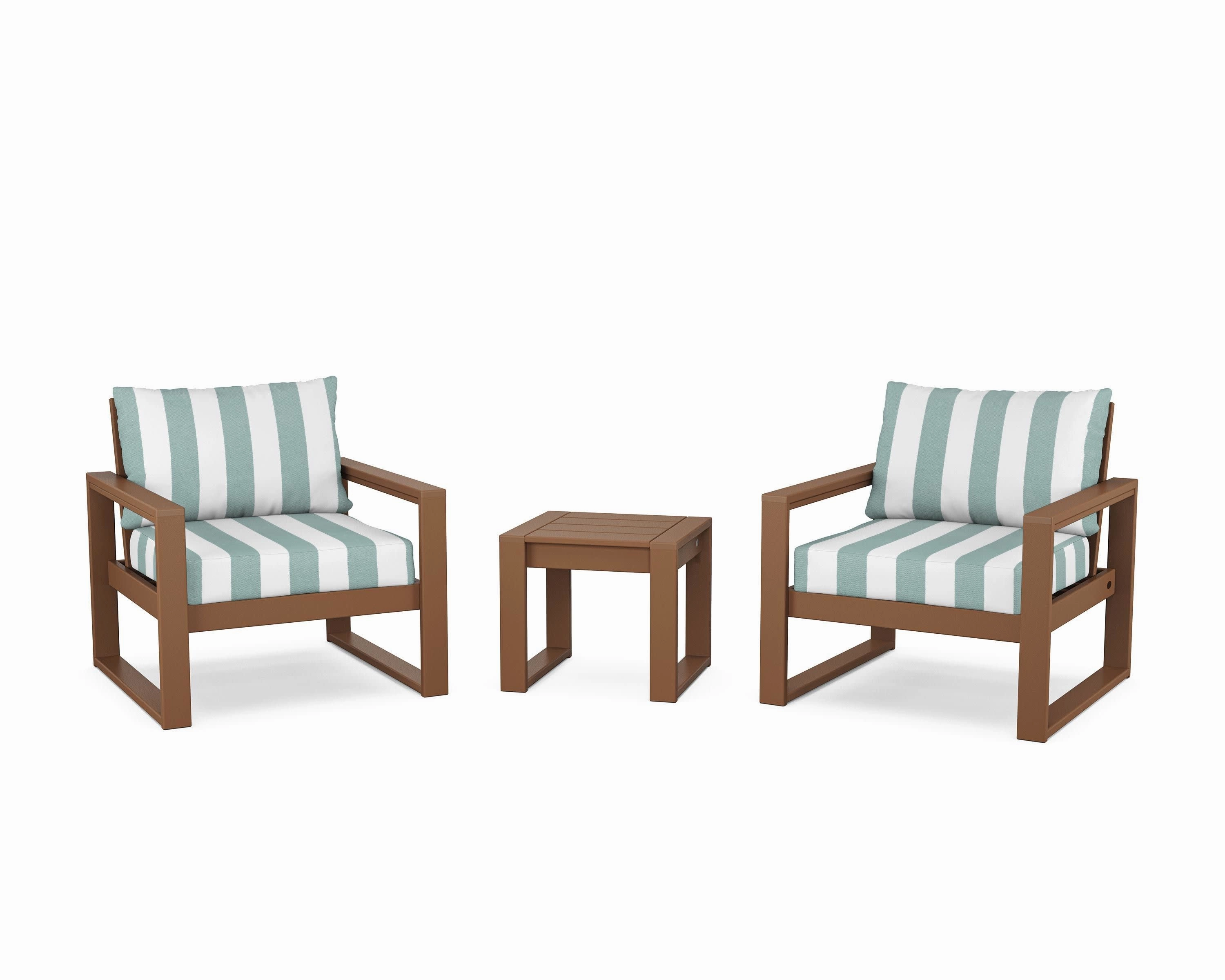EDGE Sectional 3-Piece Deep Seating Set
