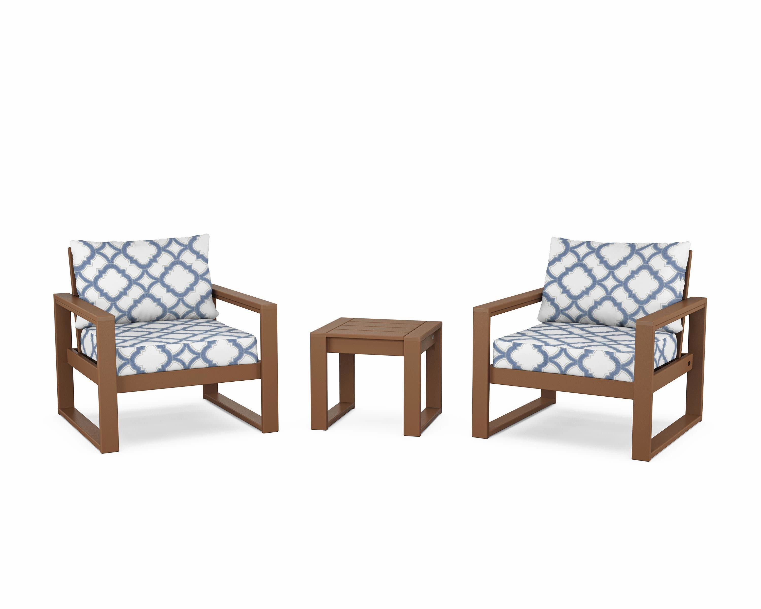 EDGE Sectional 3-Piece Deep Seating Set