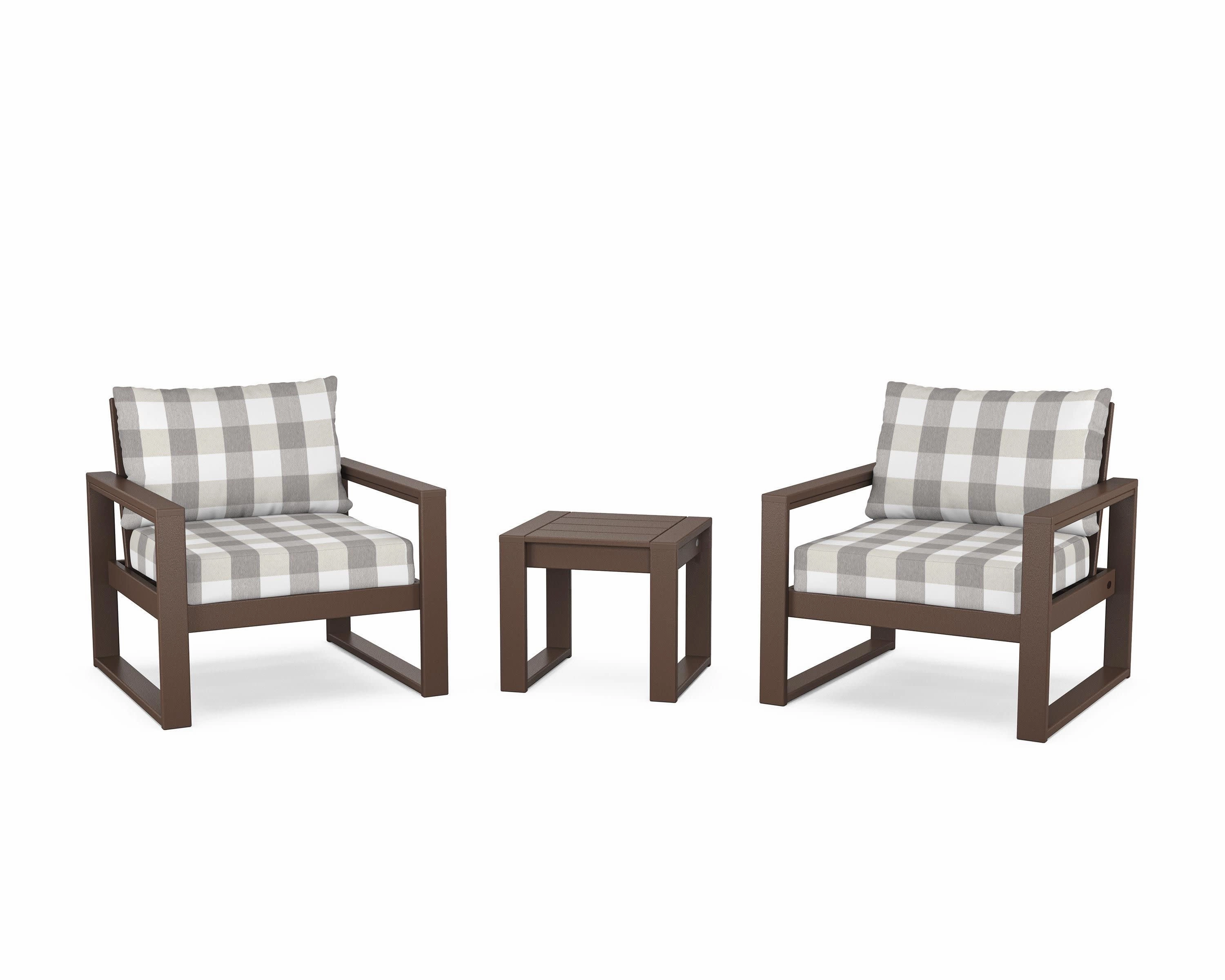 EDGE Sectional 3-Piece Deep Seating Set