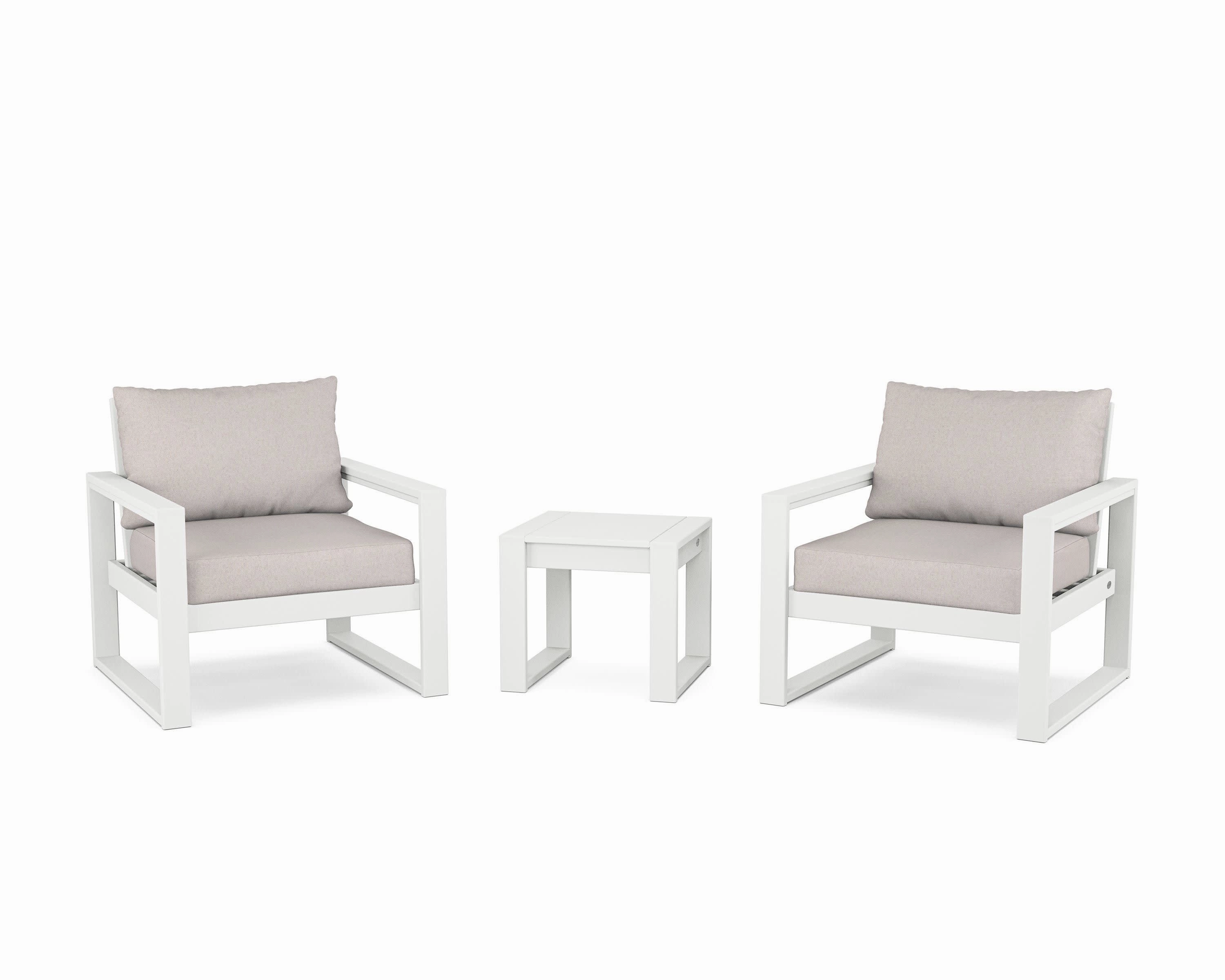 EDGE Sectional 3-Piece Deep Seating Set